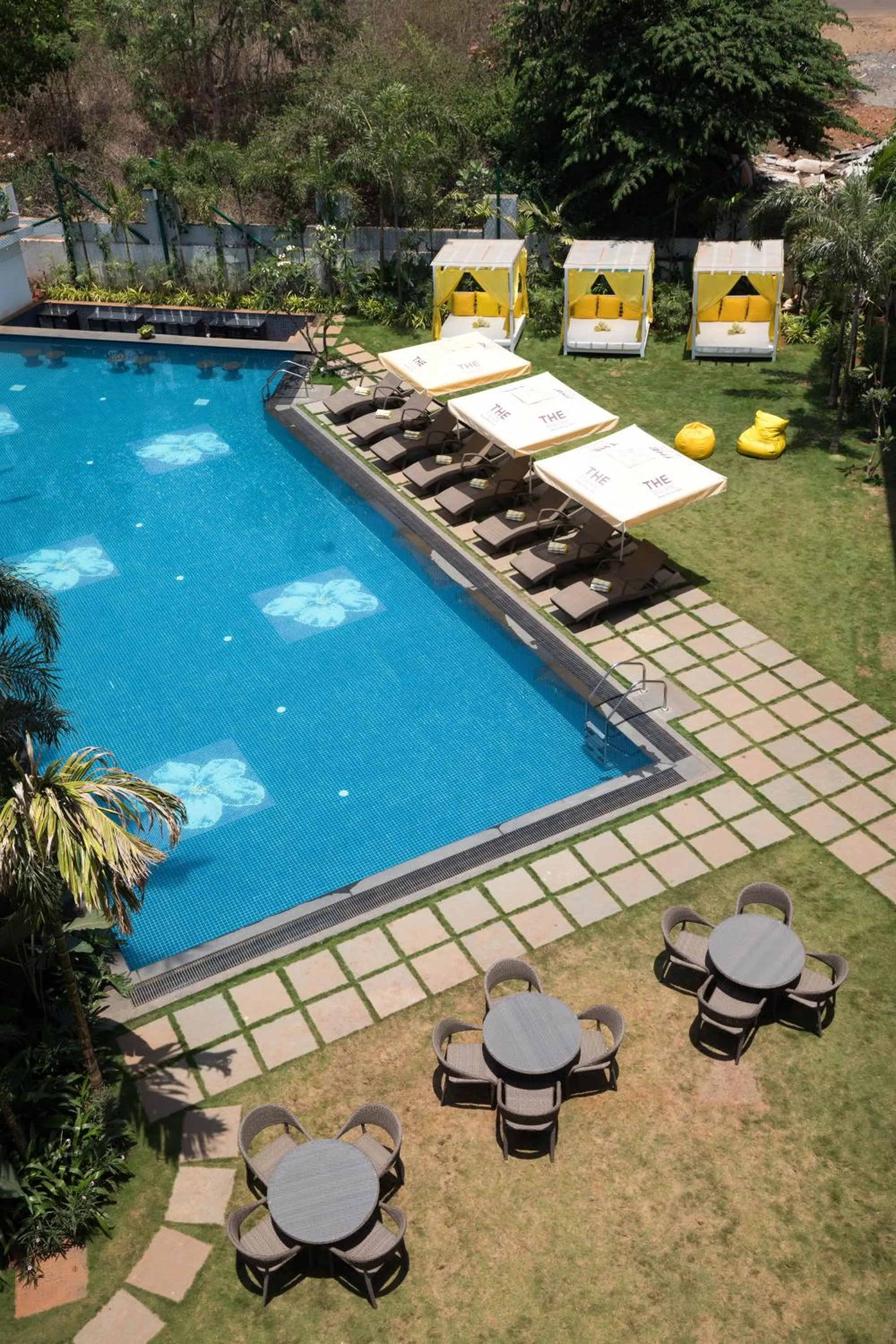 Pool view in The Park Baga River Goa - Adults only Property