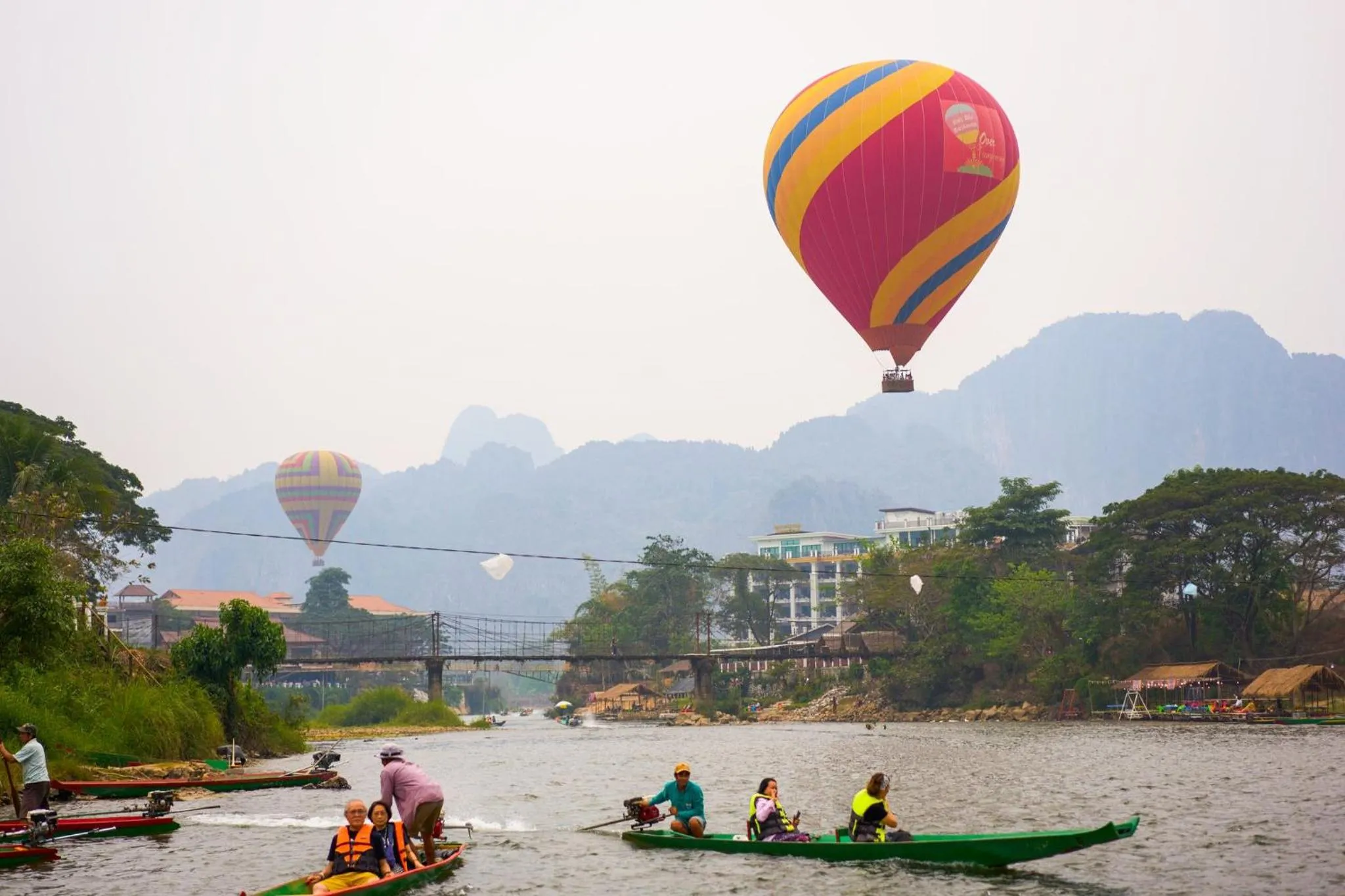 Area and facilities in Amari Vang Vieng