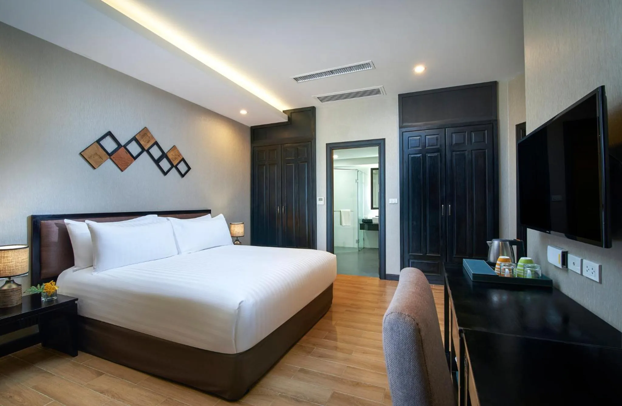 Photo of the whole room, Bed in Amari Vang Vieng