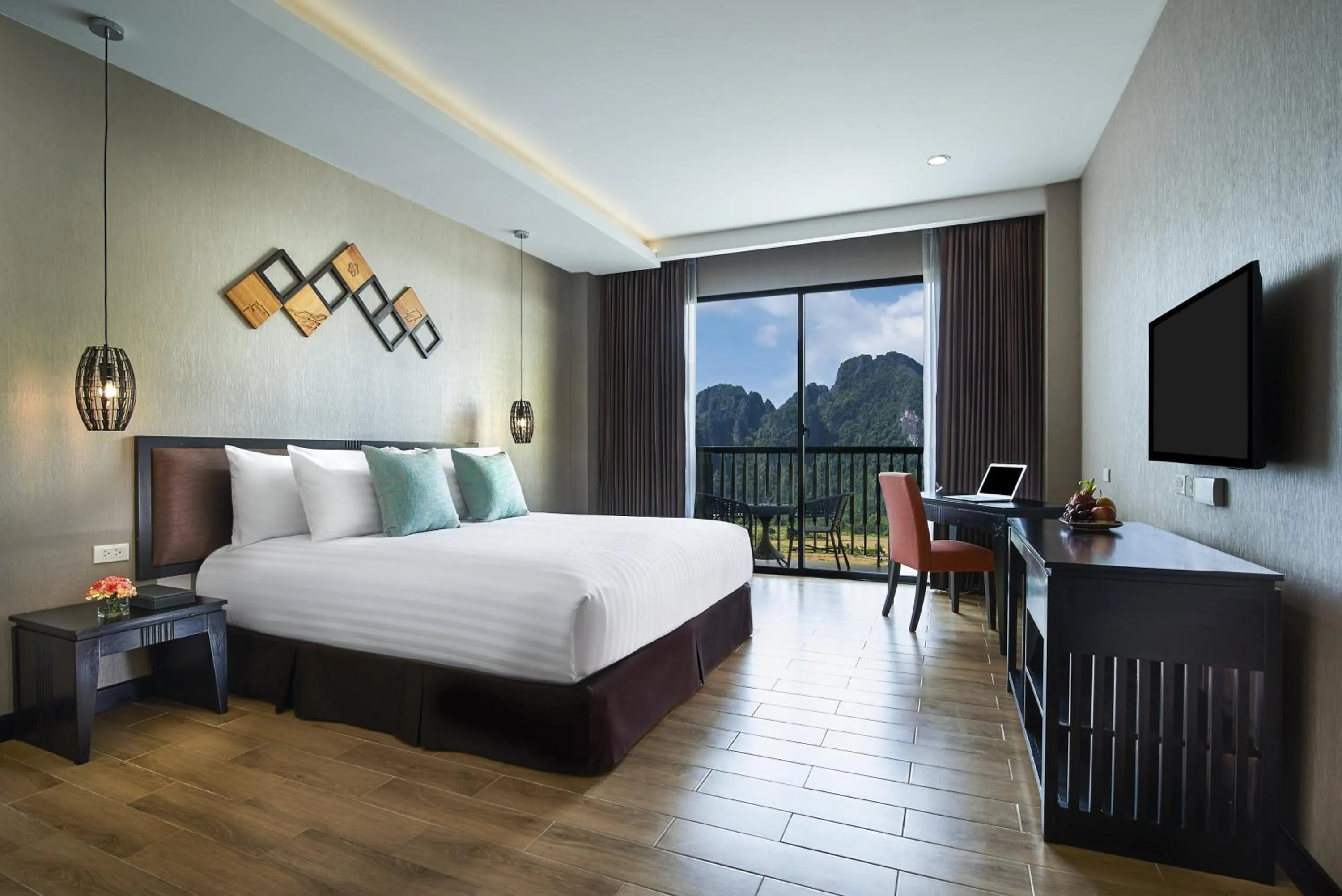 Photo of the whole room, Bed in Amari Vang Vieng