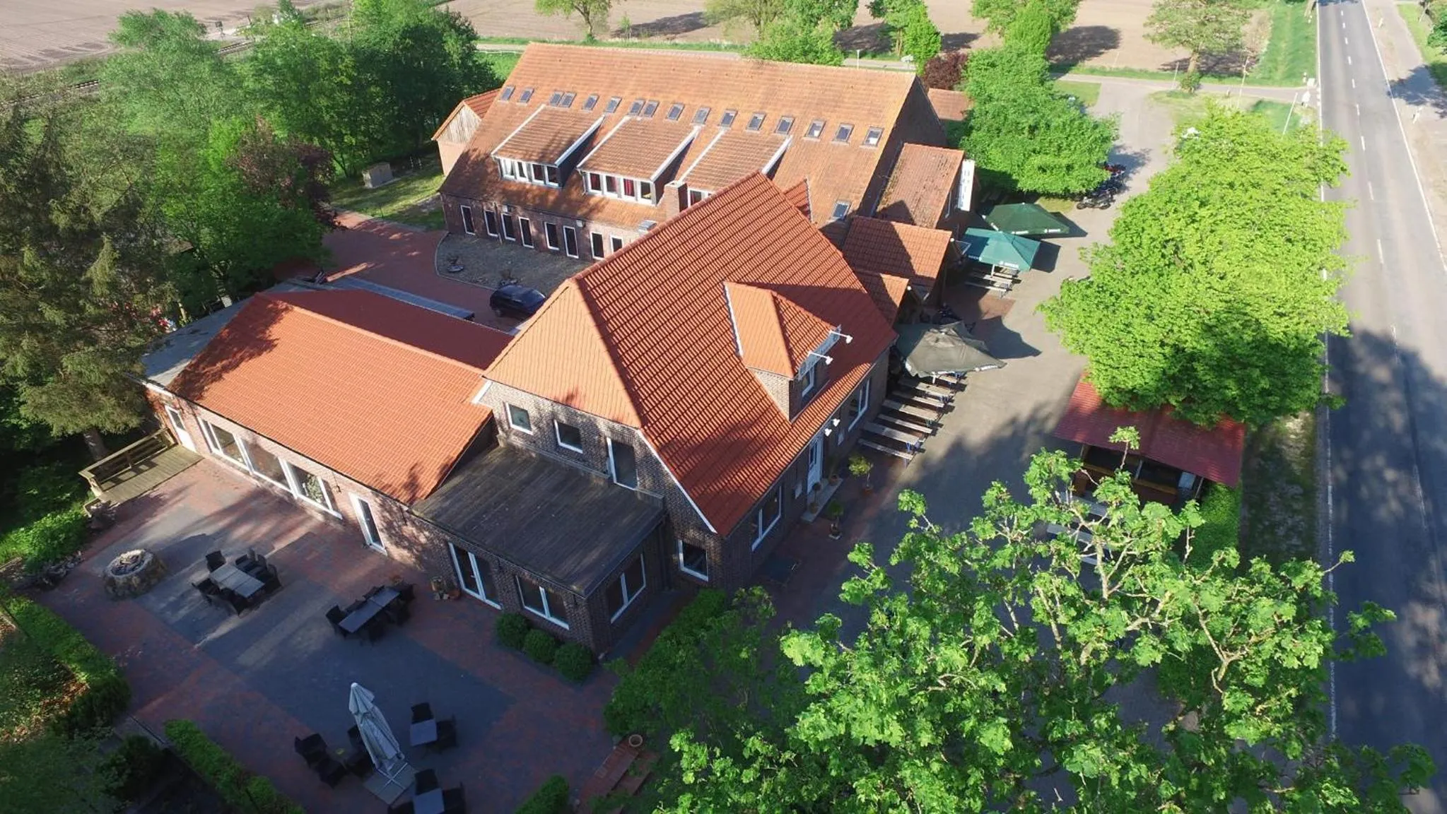 Bird's eye view in Zur Schanze Holtgast-Apen