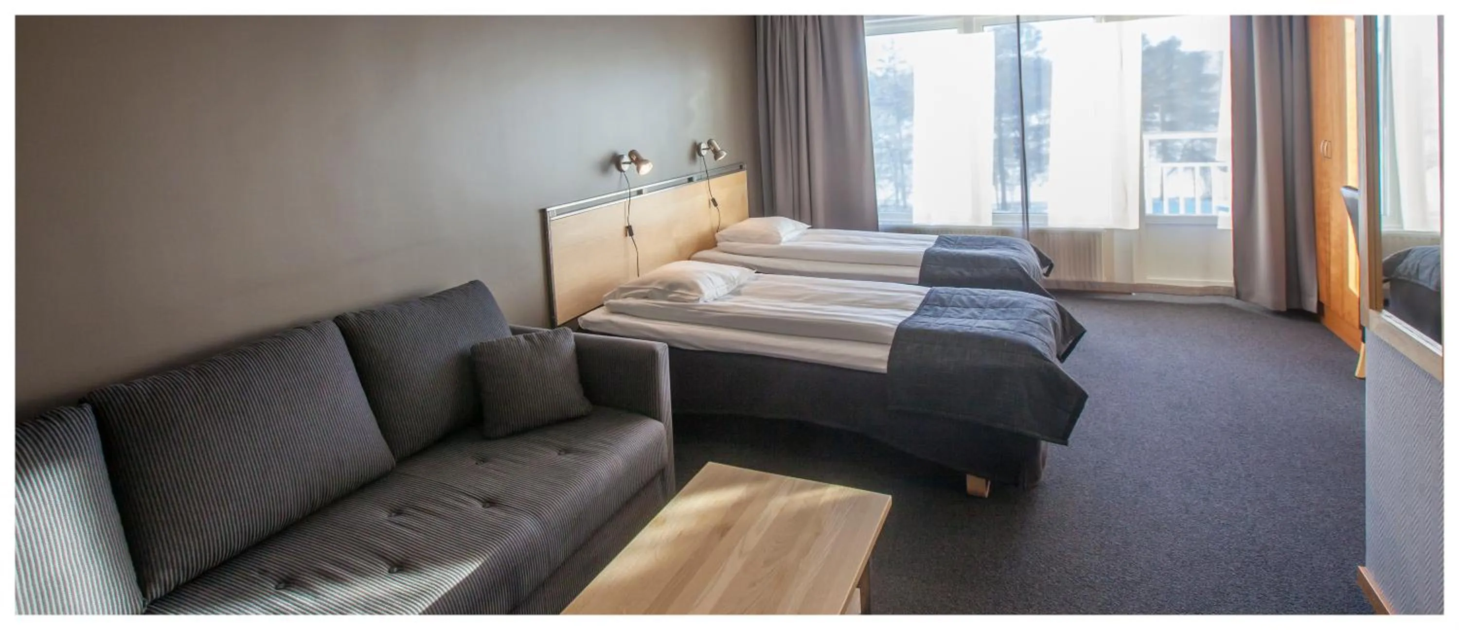 Bed in Laponia Hotell & Konferens