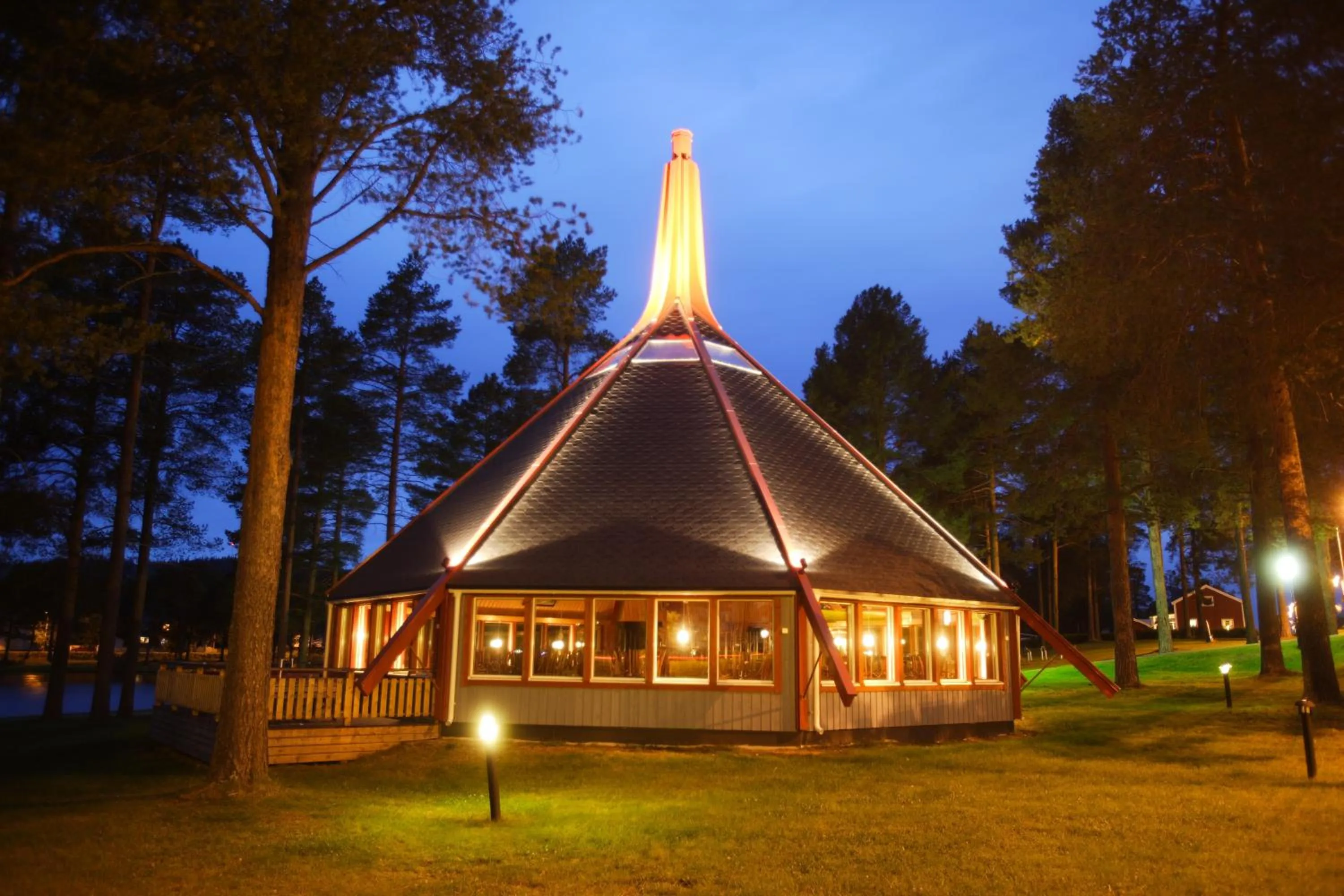 Facade/entrance in Laponia Hotell & Konferens