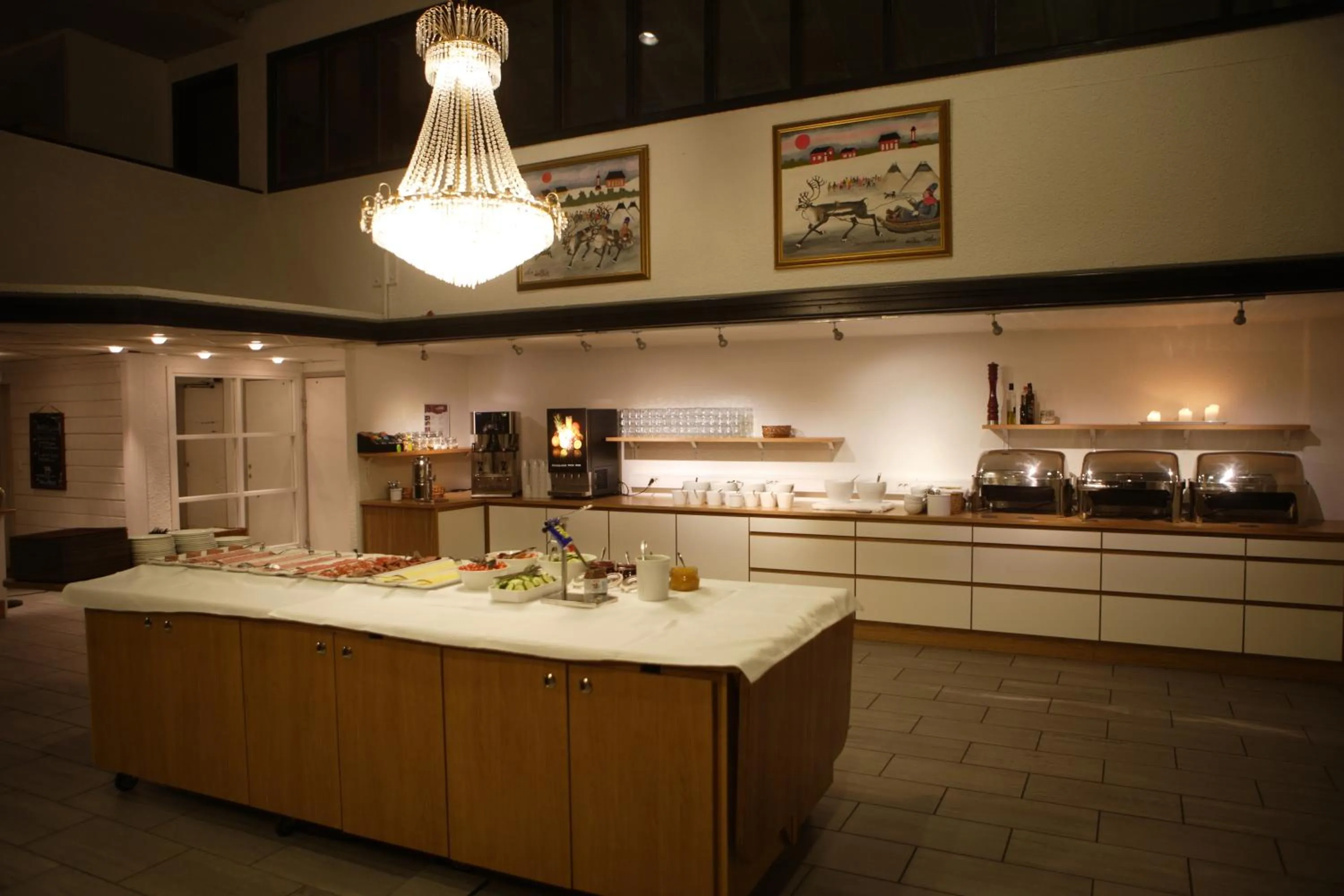 Restaurant/places to eat in Laponia Hotell & Konferens