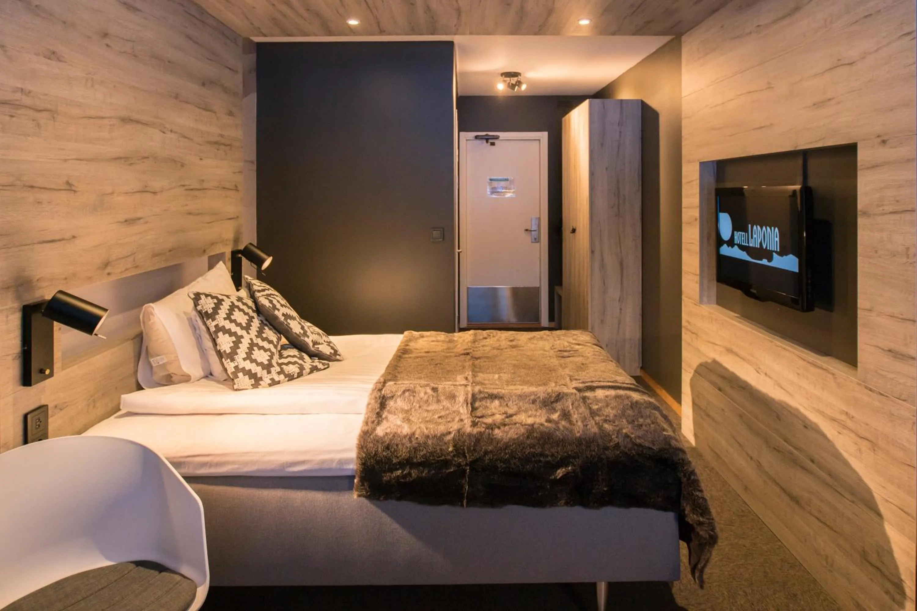 Bed in Laponia Hotell & Konferens