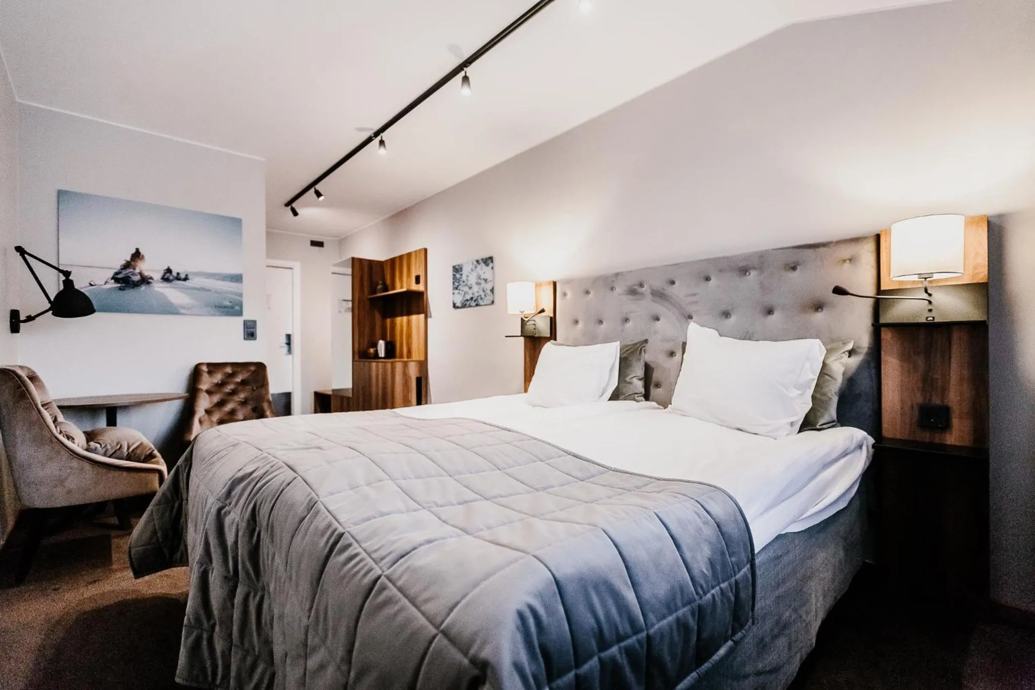 Property building, Bed in Laponia Hotell & Konferens