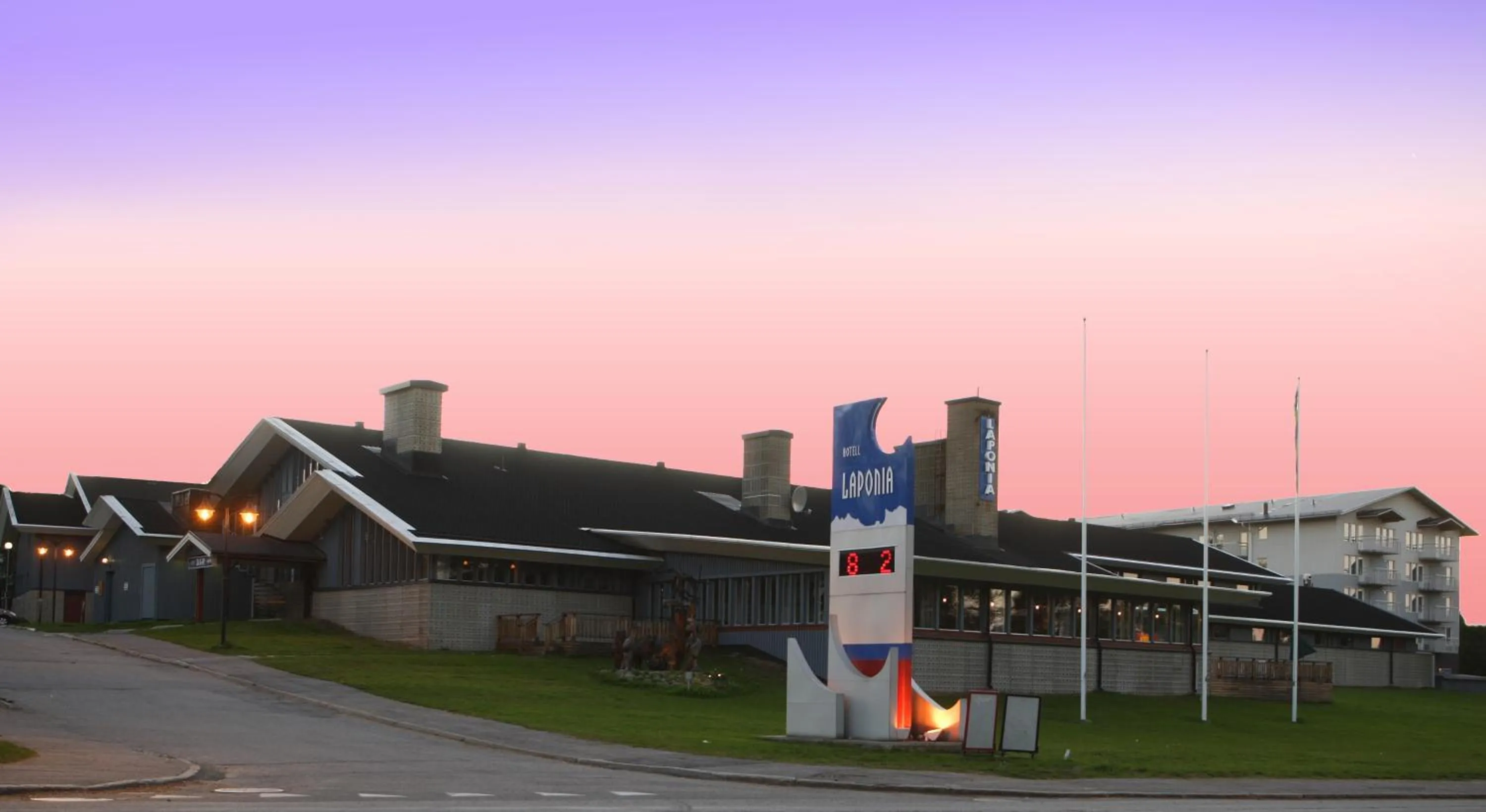 Facade/entrance in Laponia Hotell & Konferens