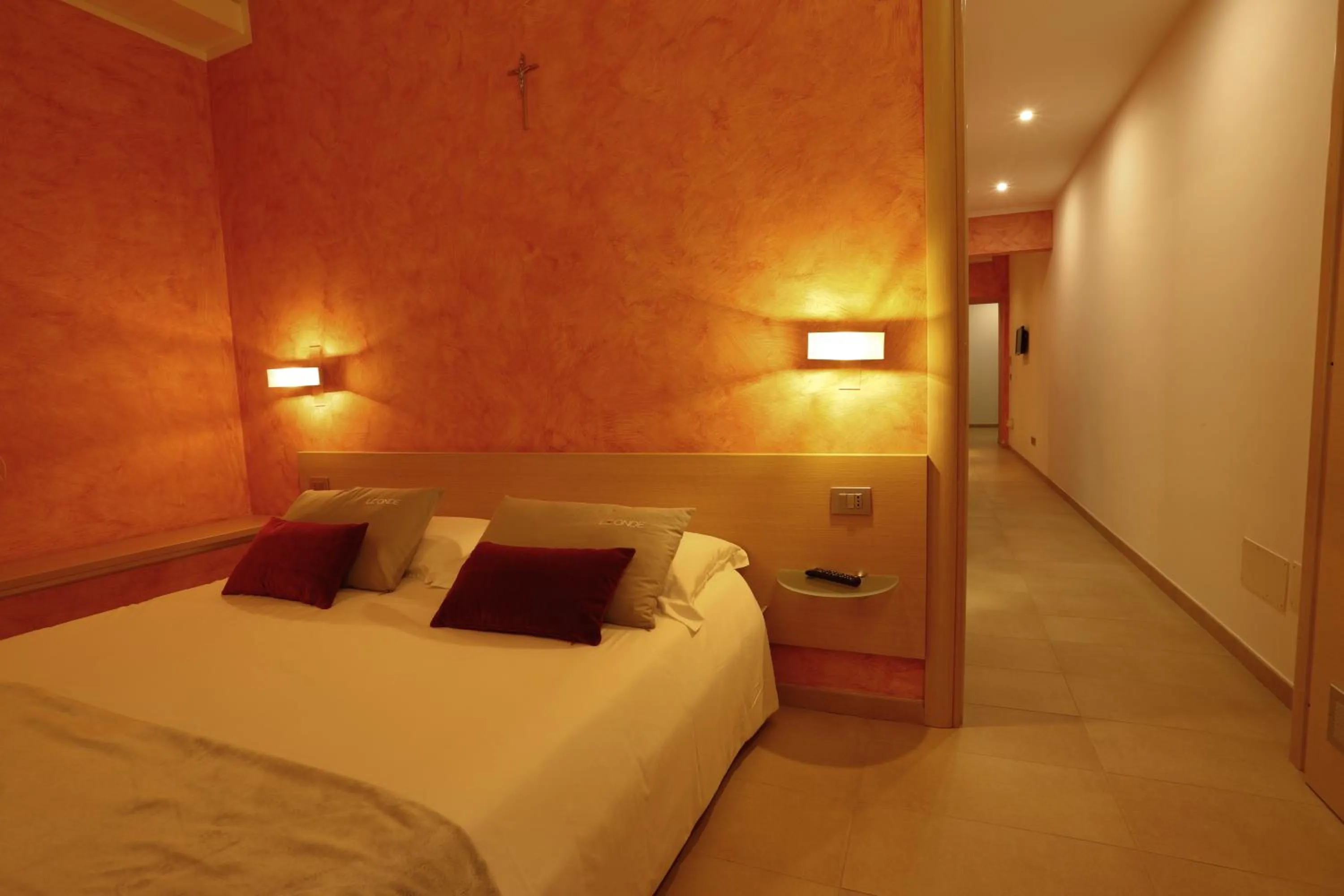 Bed in Le Onde Resort