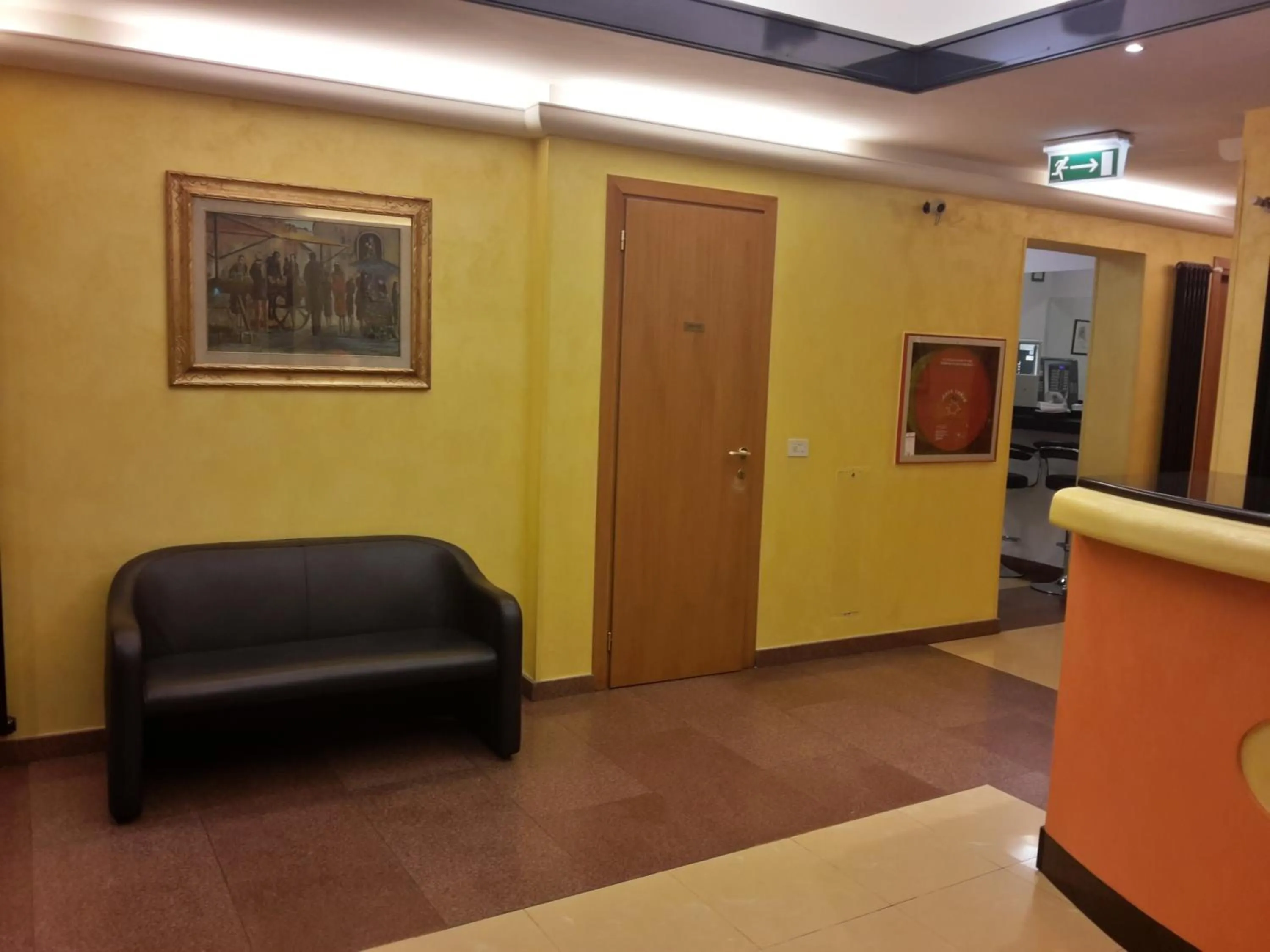 Decorative detail in Albergo Sonia