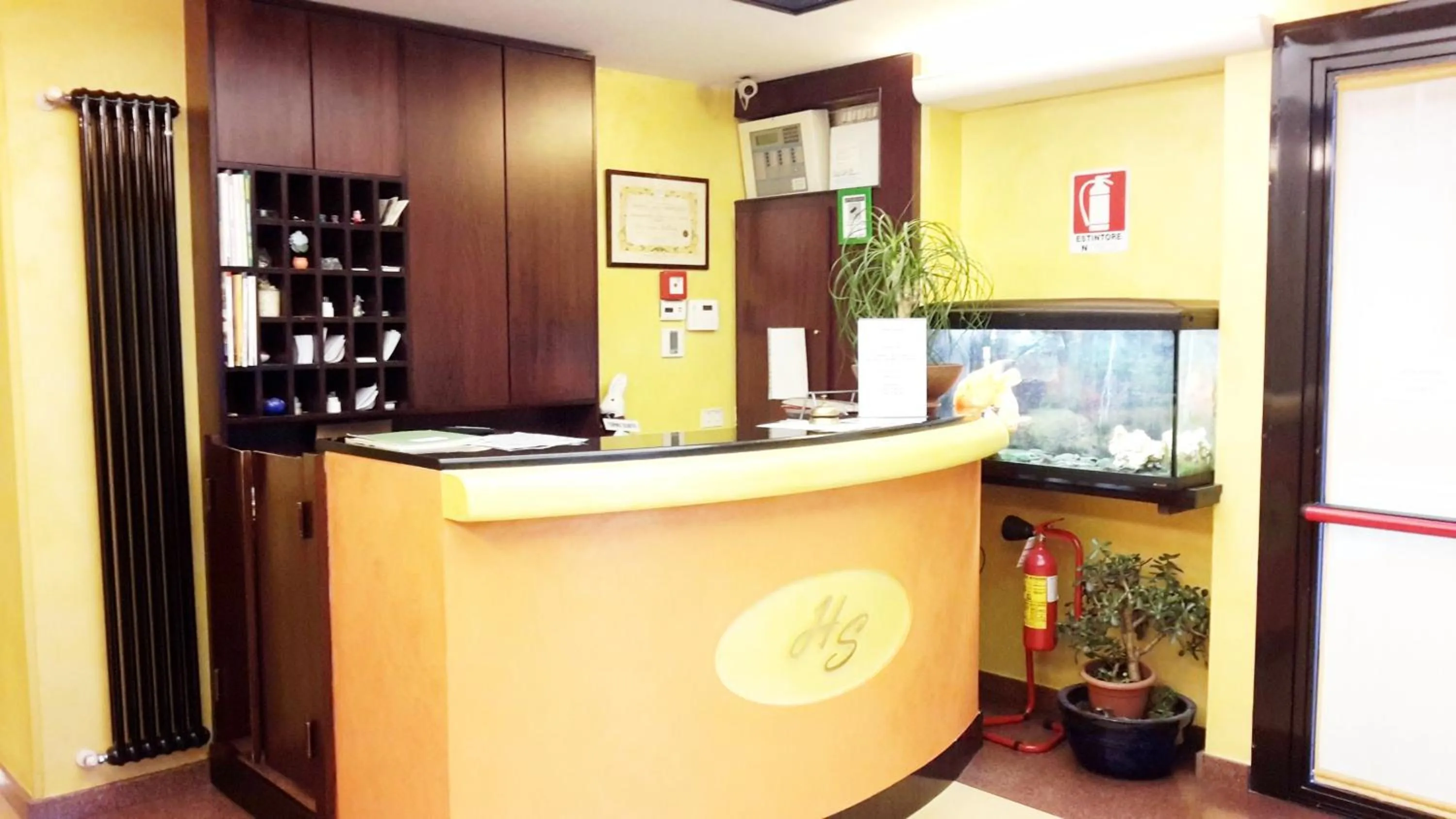 Decorative detail in Albergo Sonia