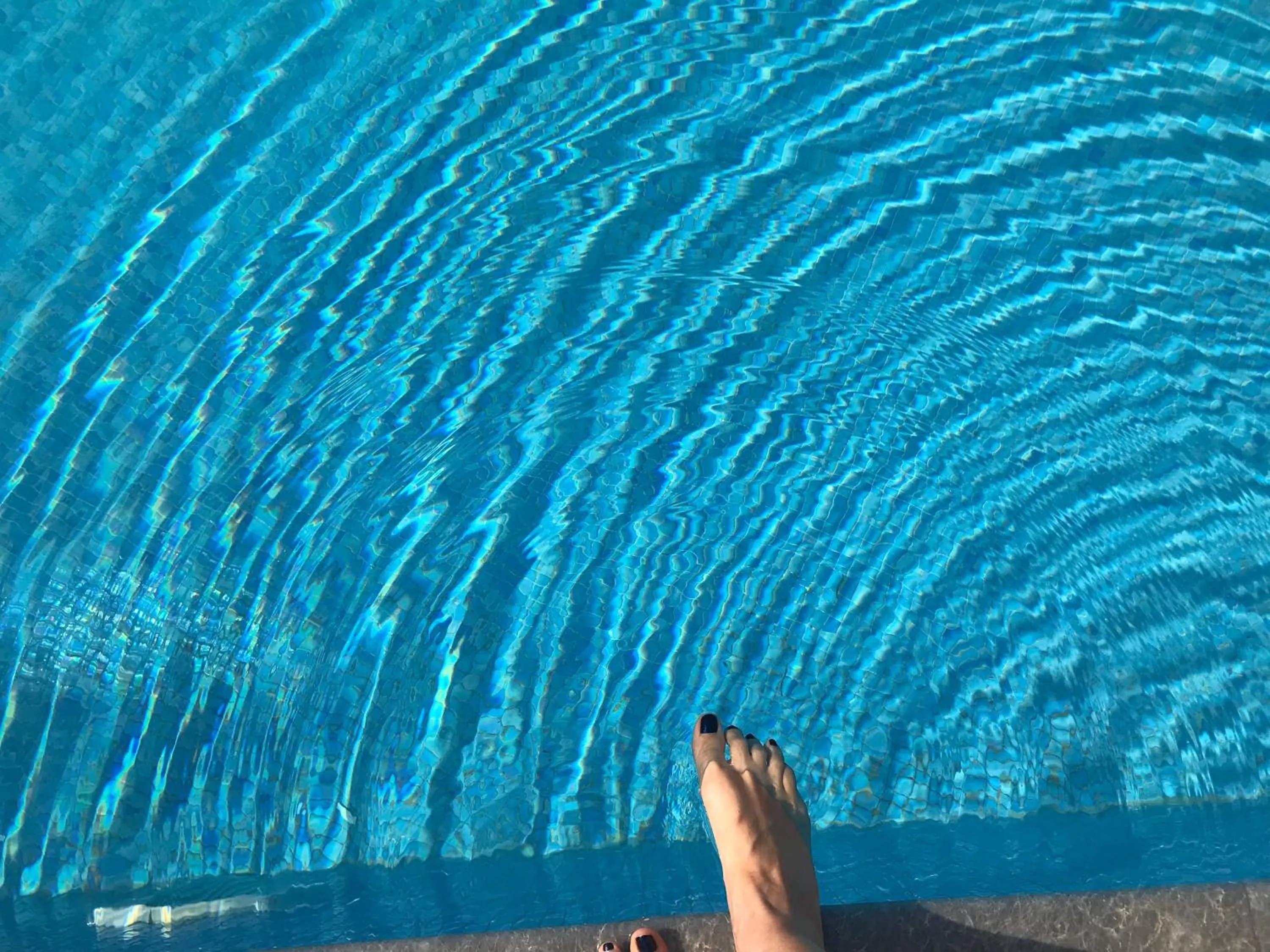 Swimming pool in Nakou Village
