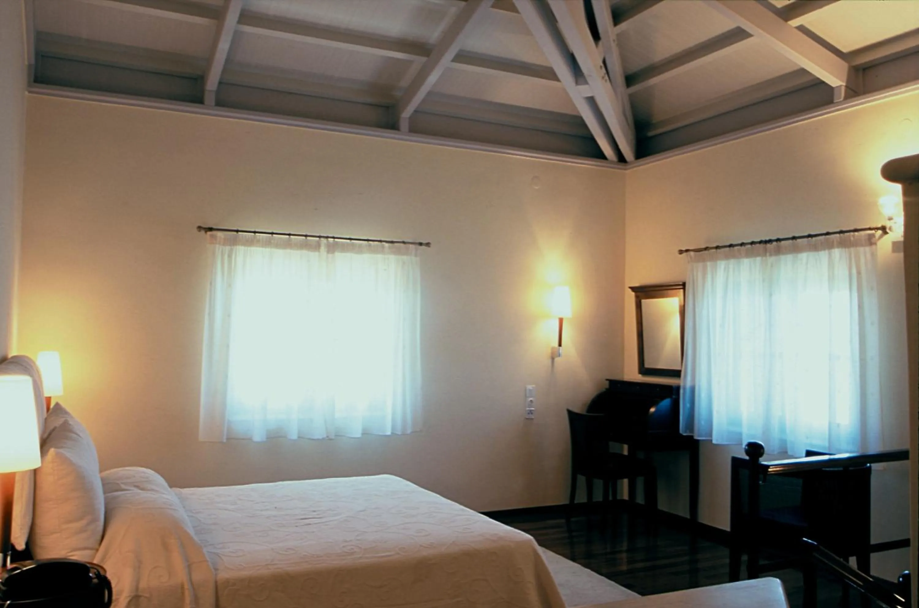 Bedroom, Bed in Villa Andromeda