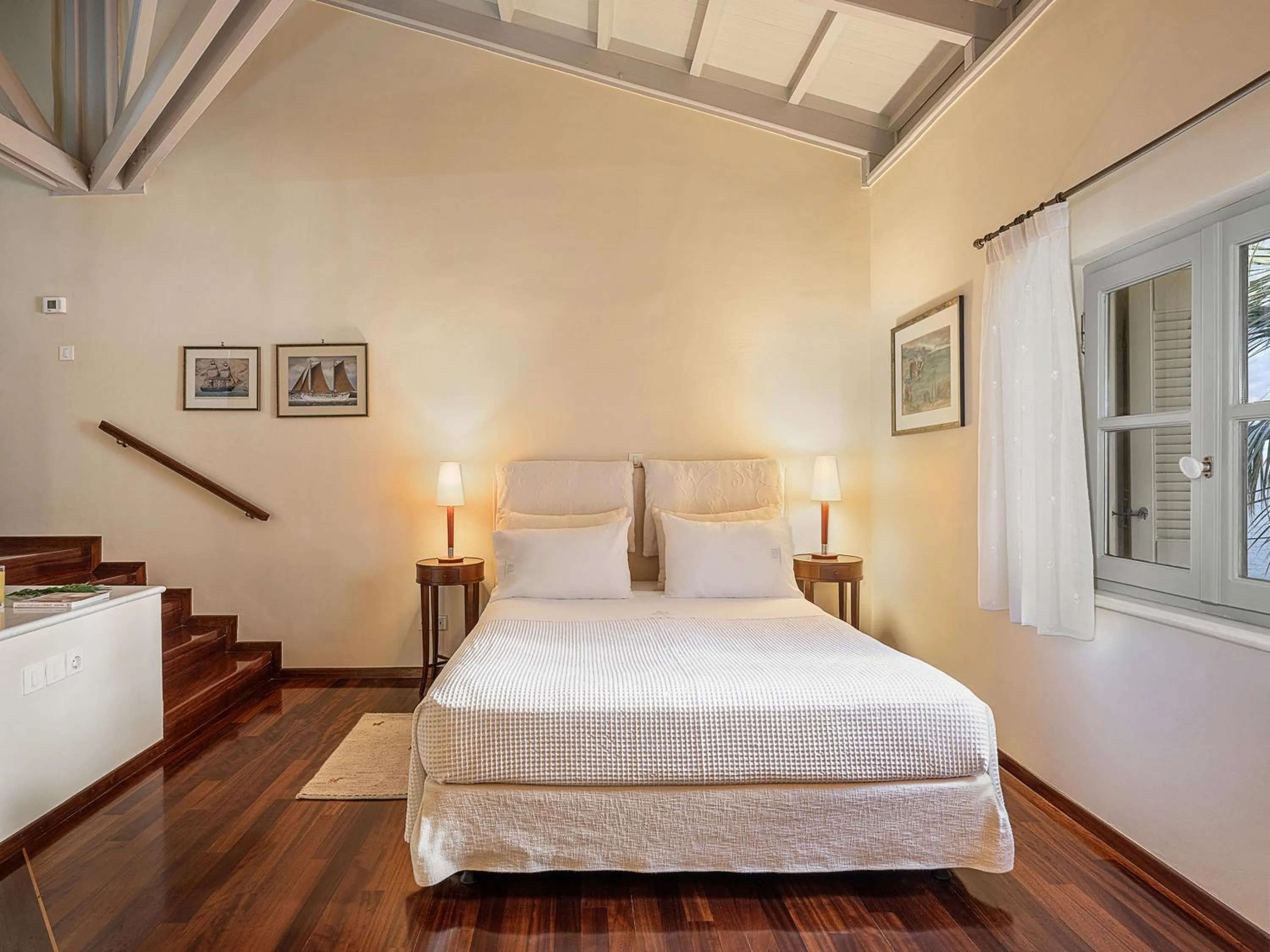 Bedroom, Bed in Villa Andromeda