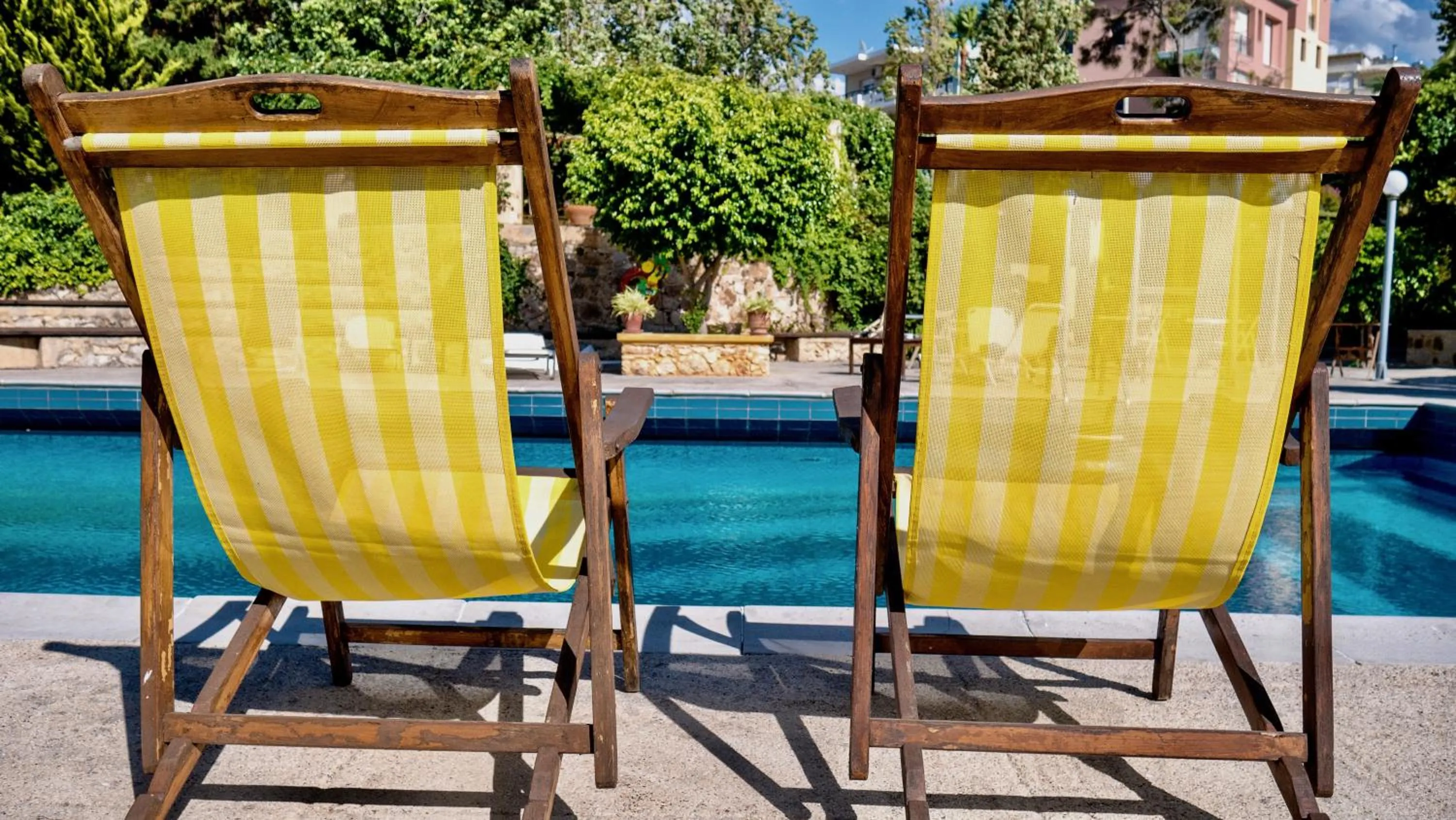 Swimming pool in Villa Andromeda