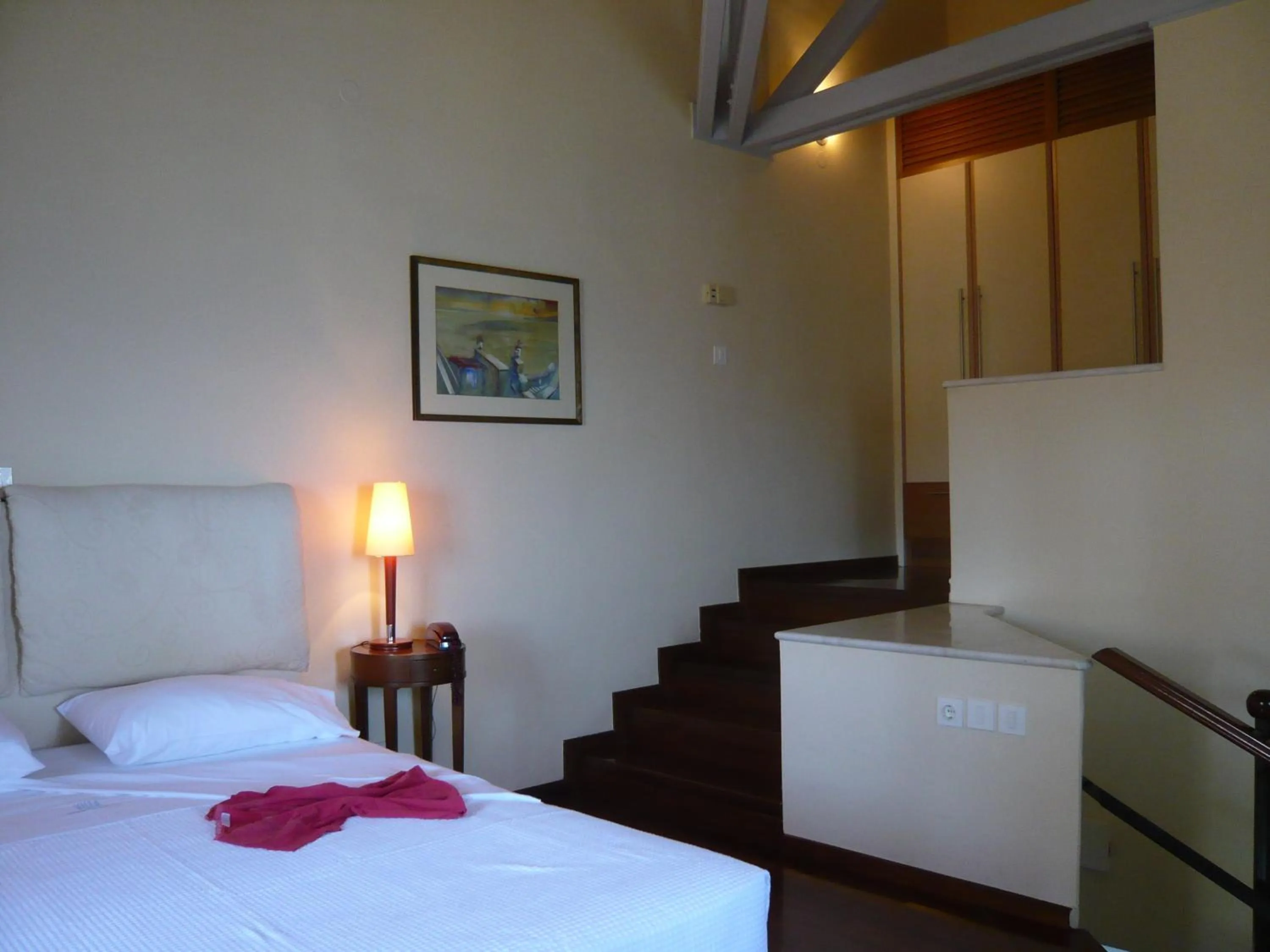 Bedroom, Bed in Villa Andromeda