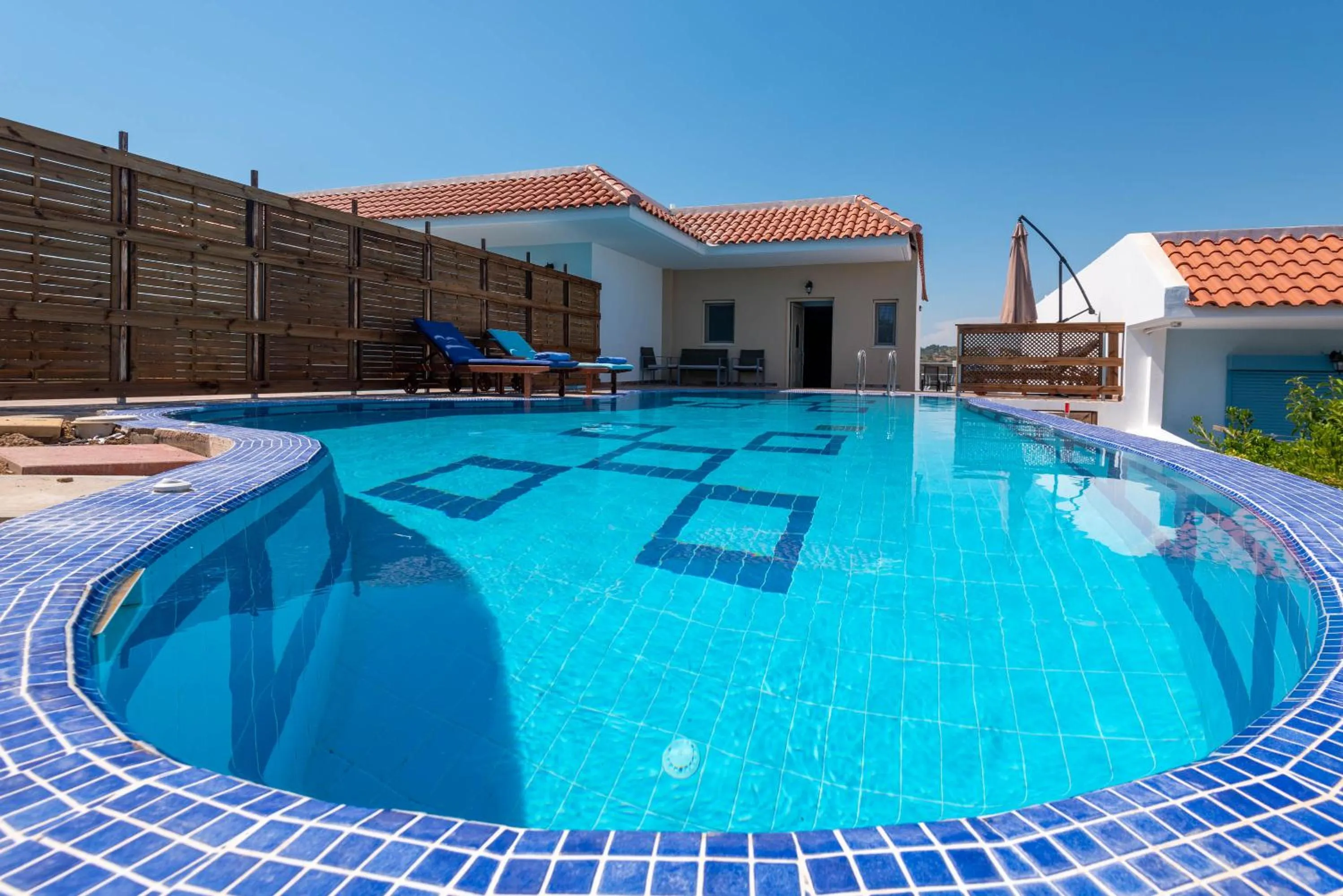 Swimming pool in Kolymbia Village