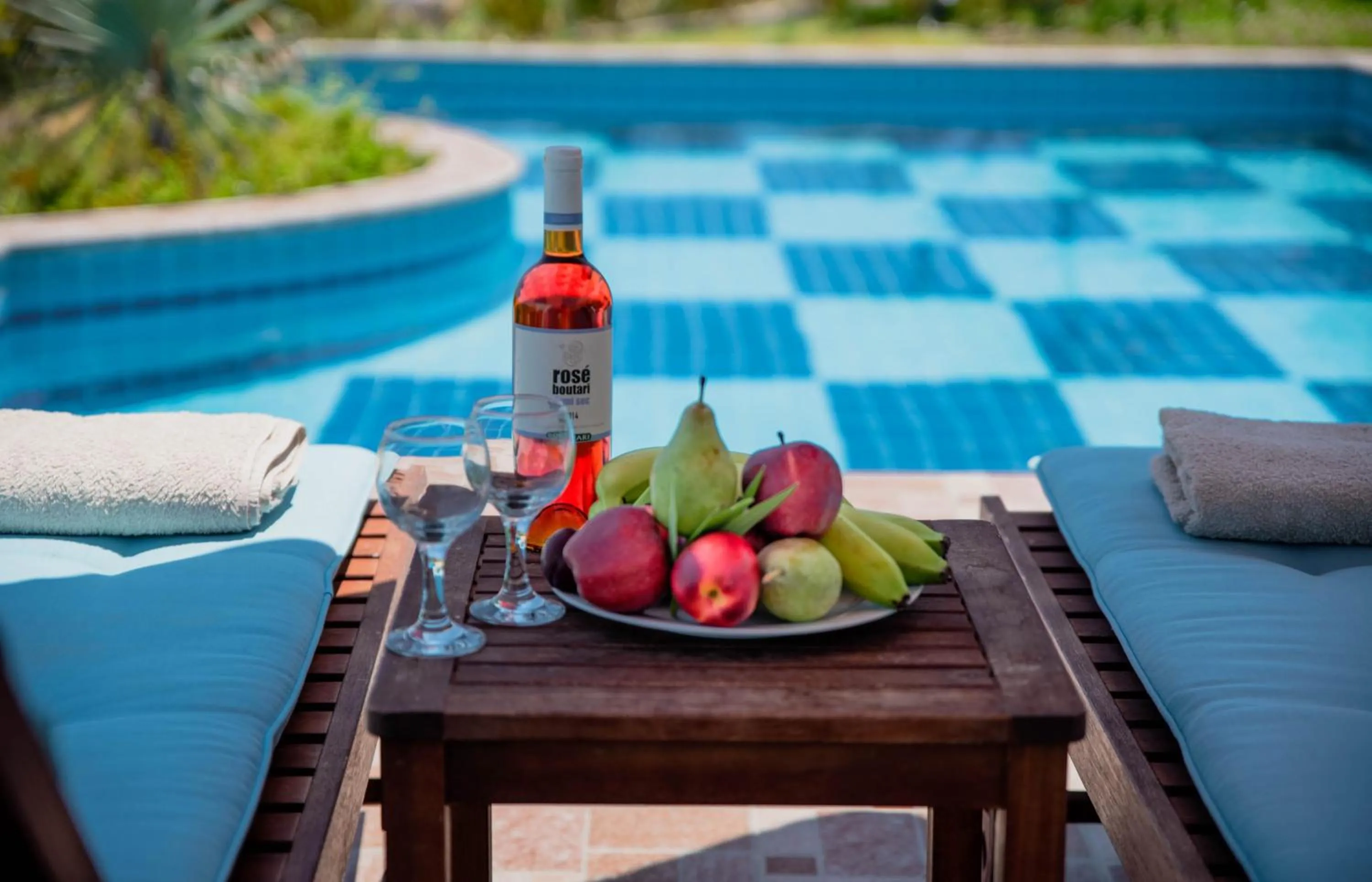 Food and drinks in Kolymbia Village