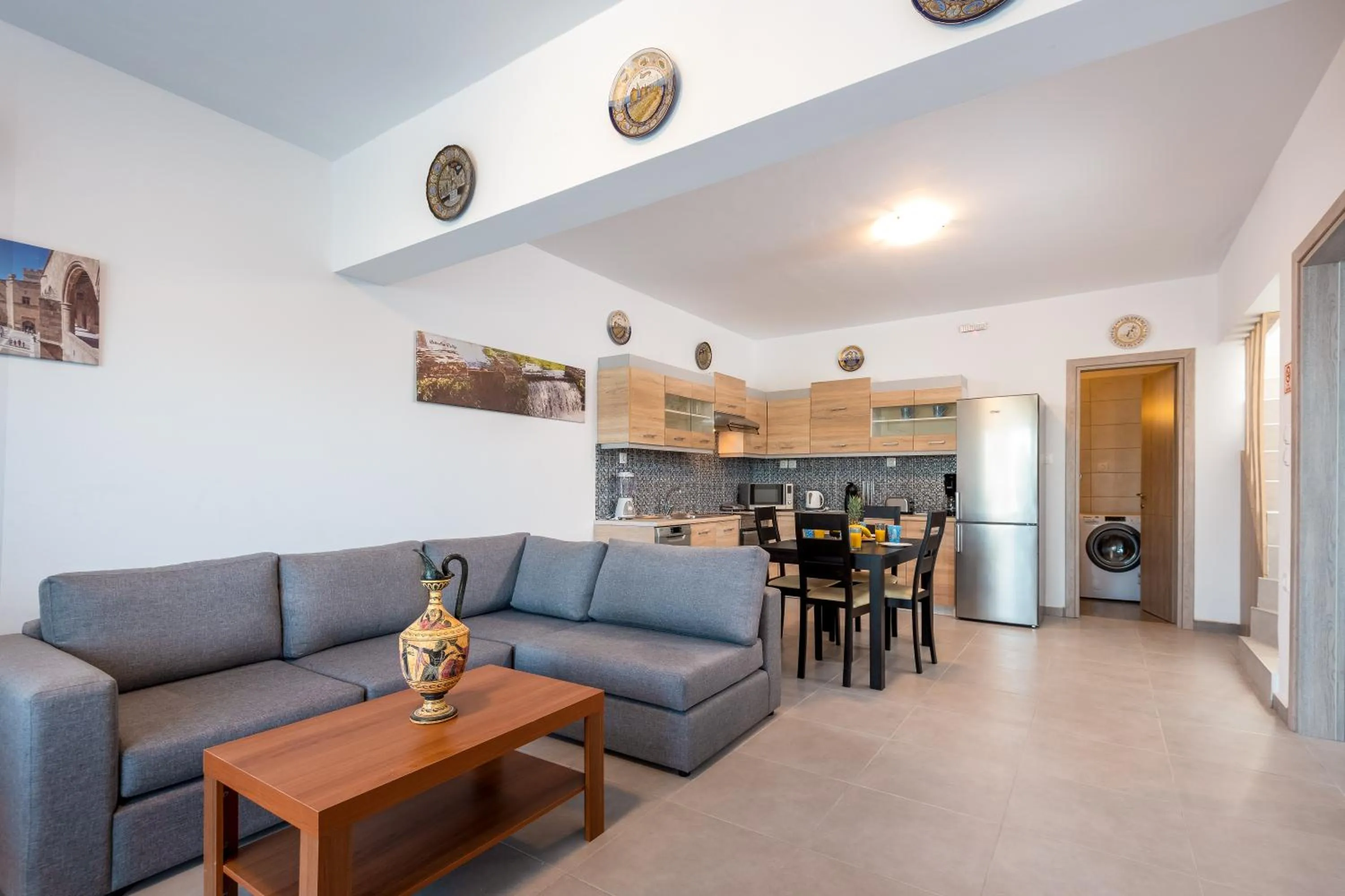 Living room in Kolymbia Village