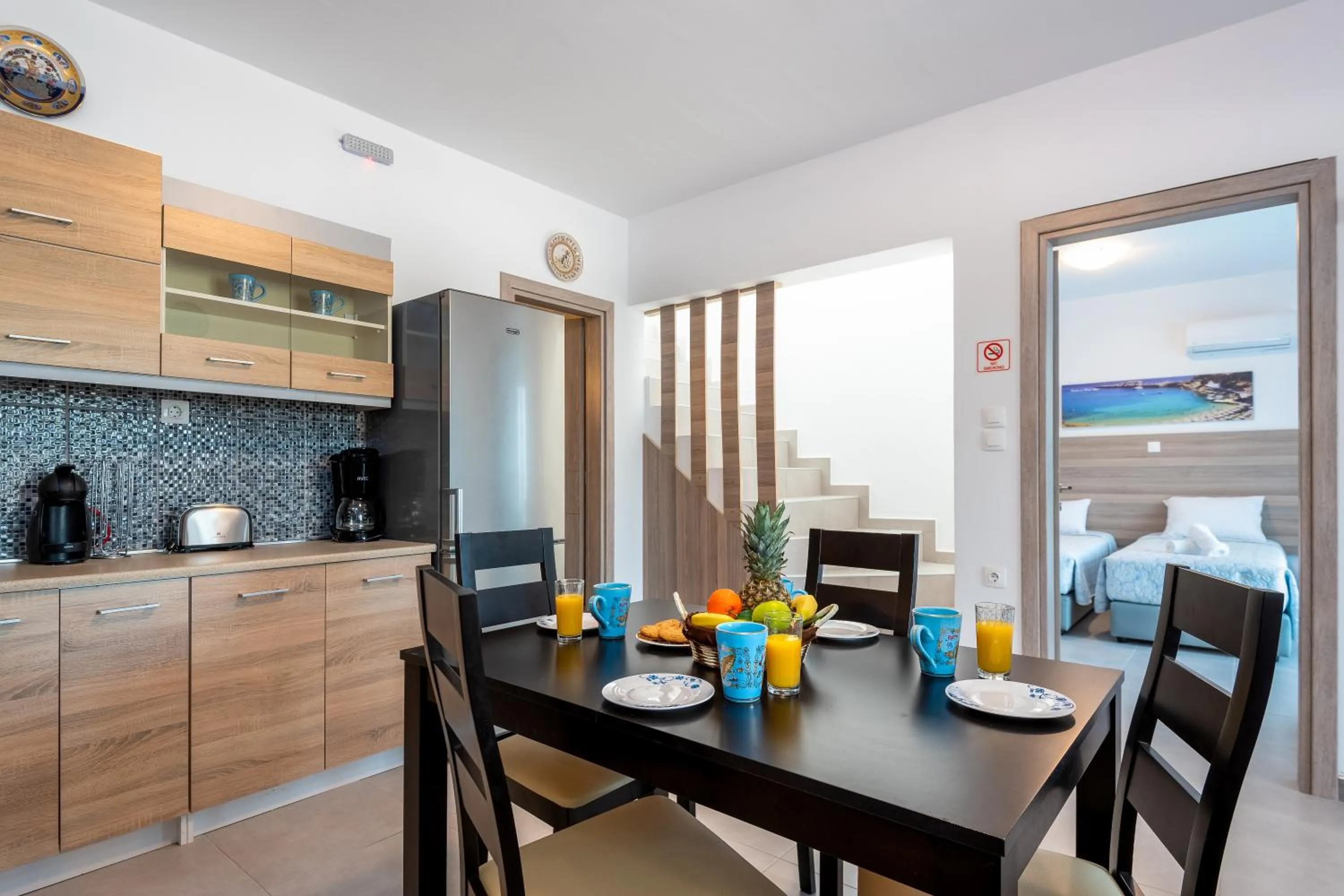 Dining area in Kolymbia Village