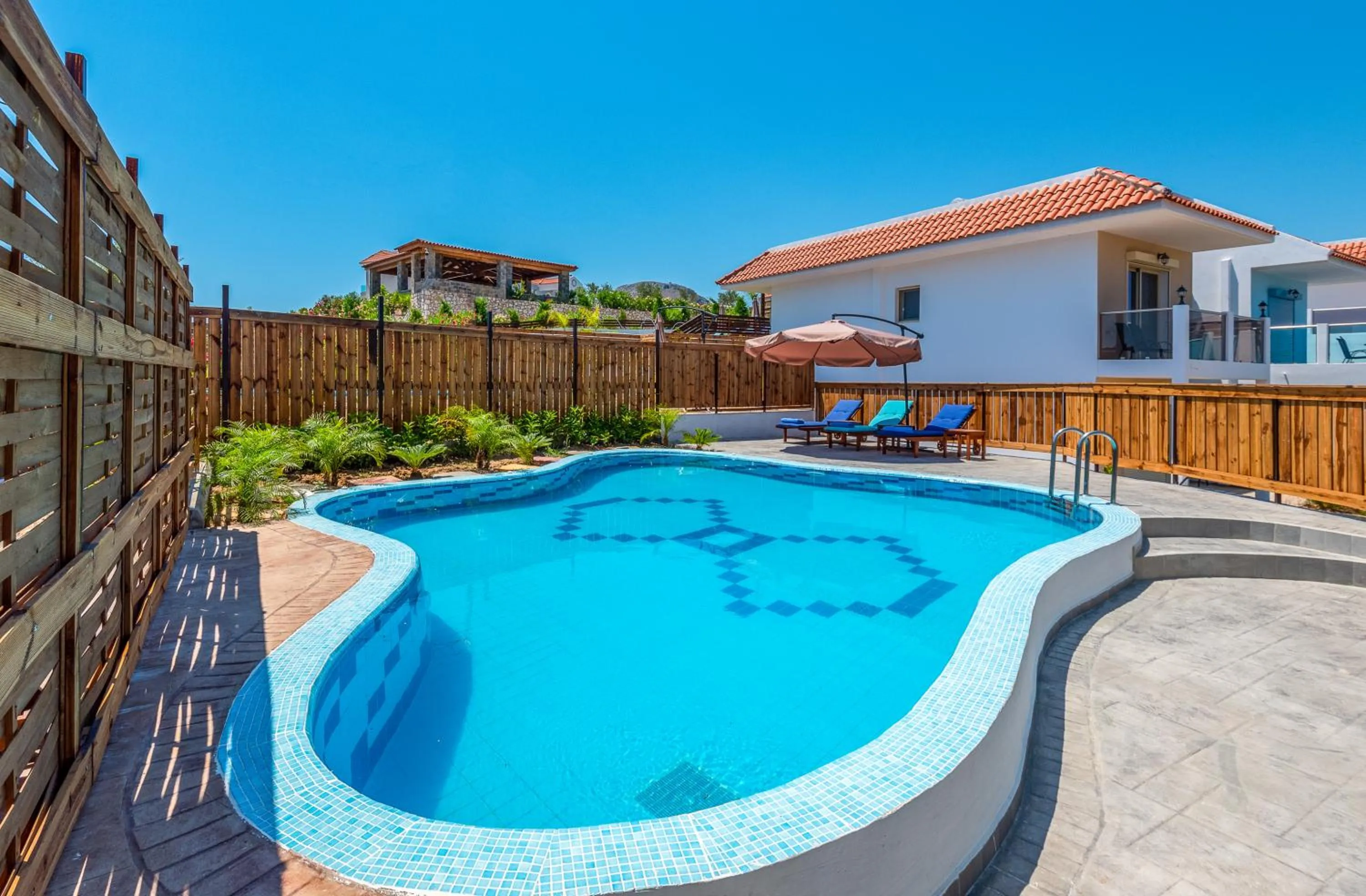 Swimming pool in Kolymbia Village