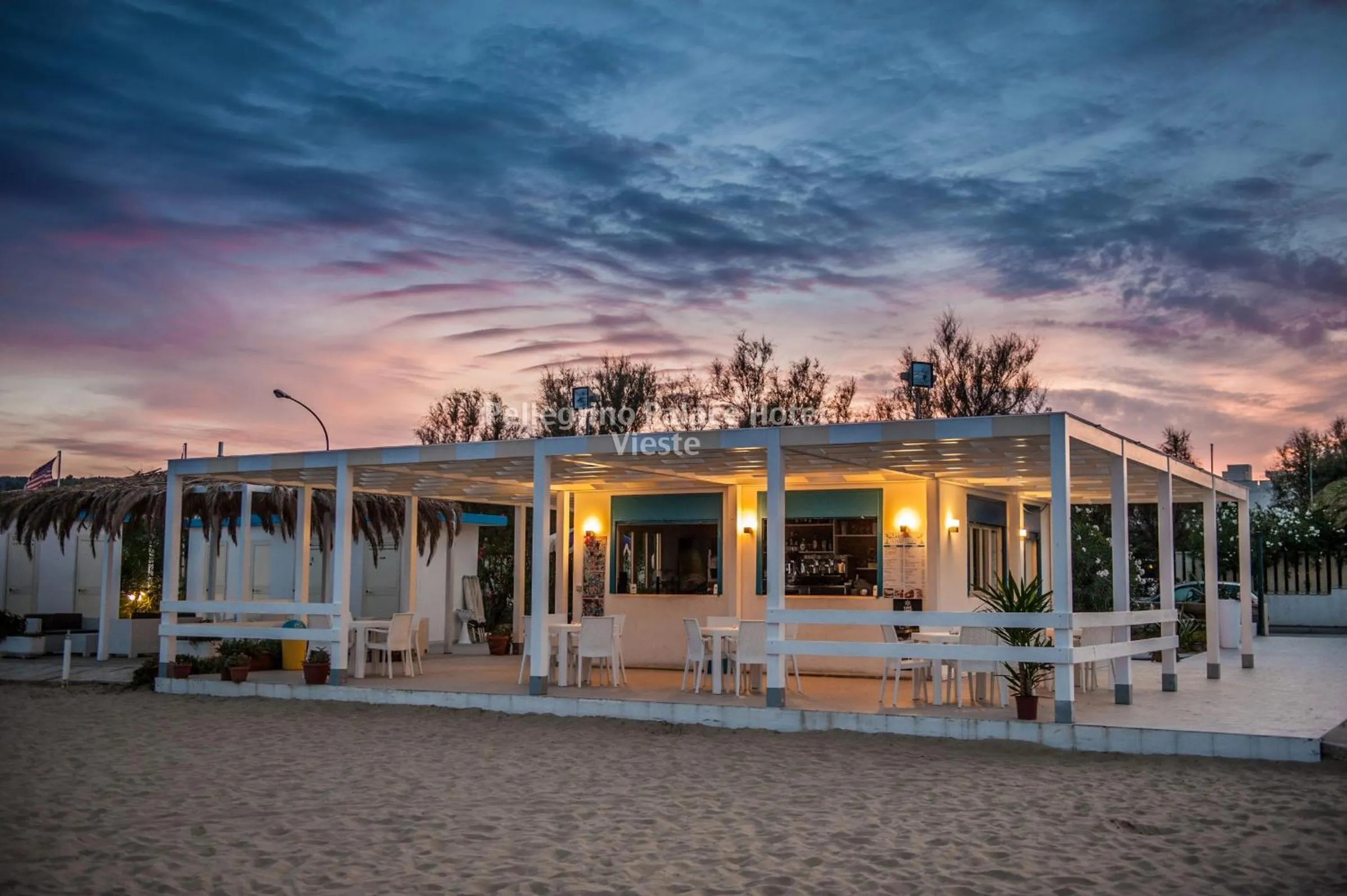 Beach in Pellegrino Palace Hotel