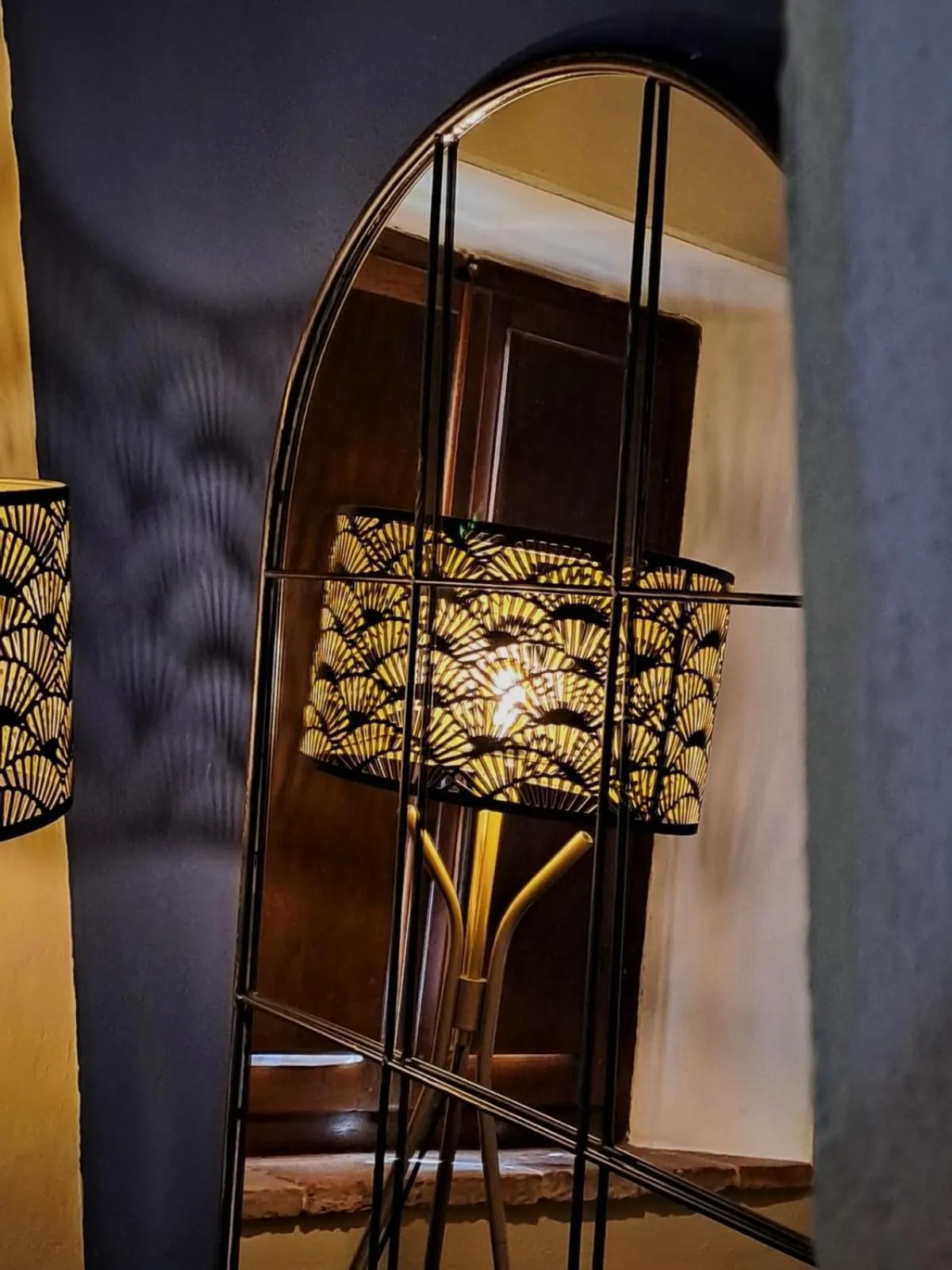 Seating area in LaChiusa Tuscany