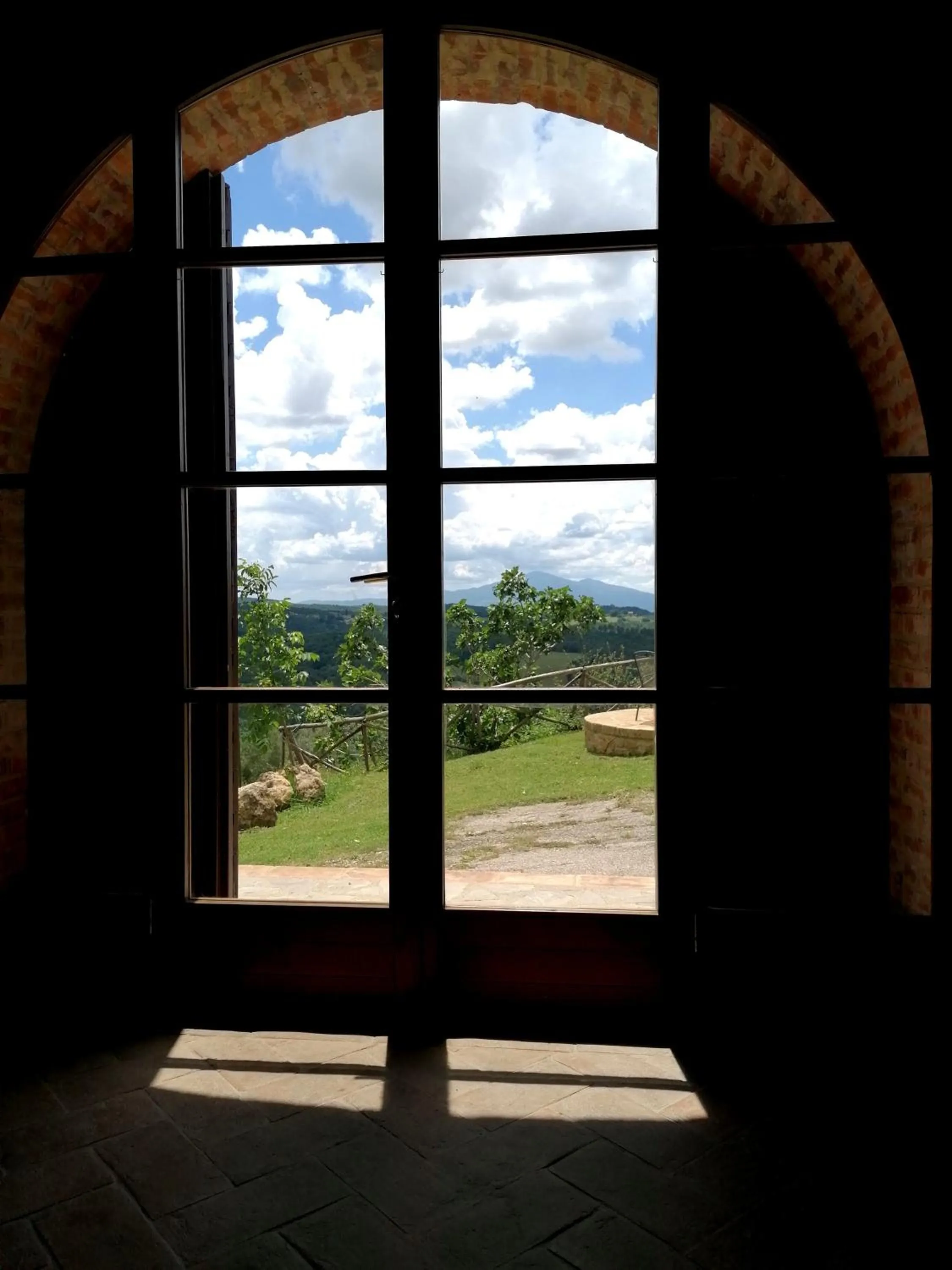 View (from property/room) in LaChiusa Tuscany