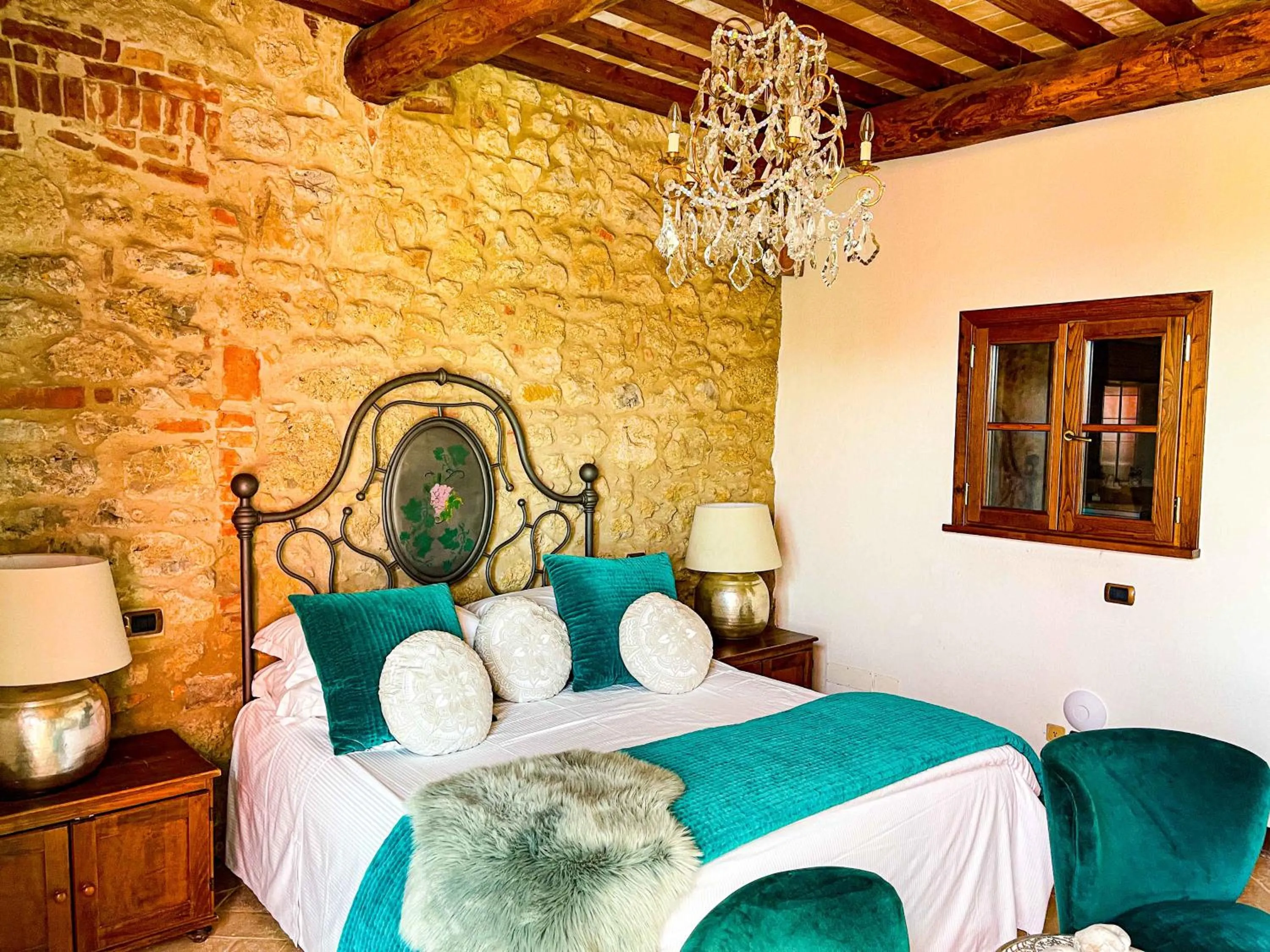 Bedroom, Bed in LaChiusa Tuscany