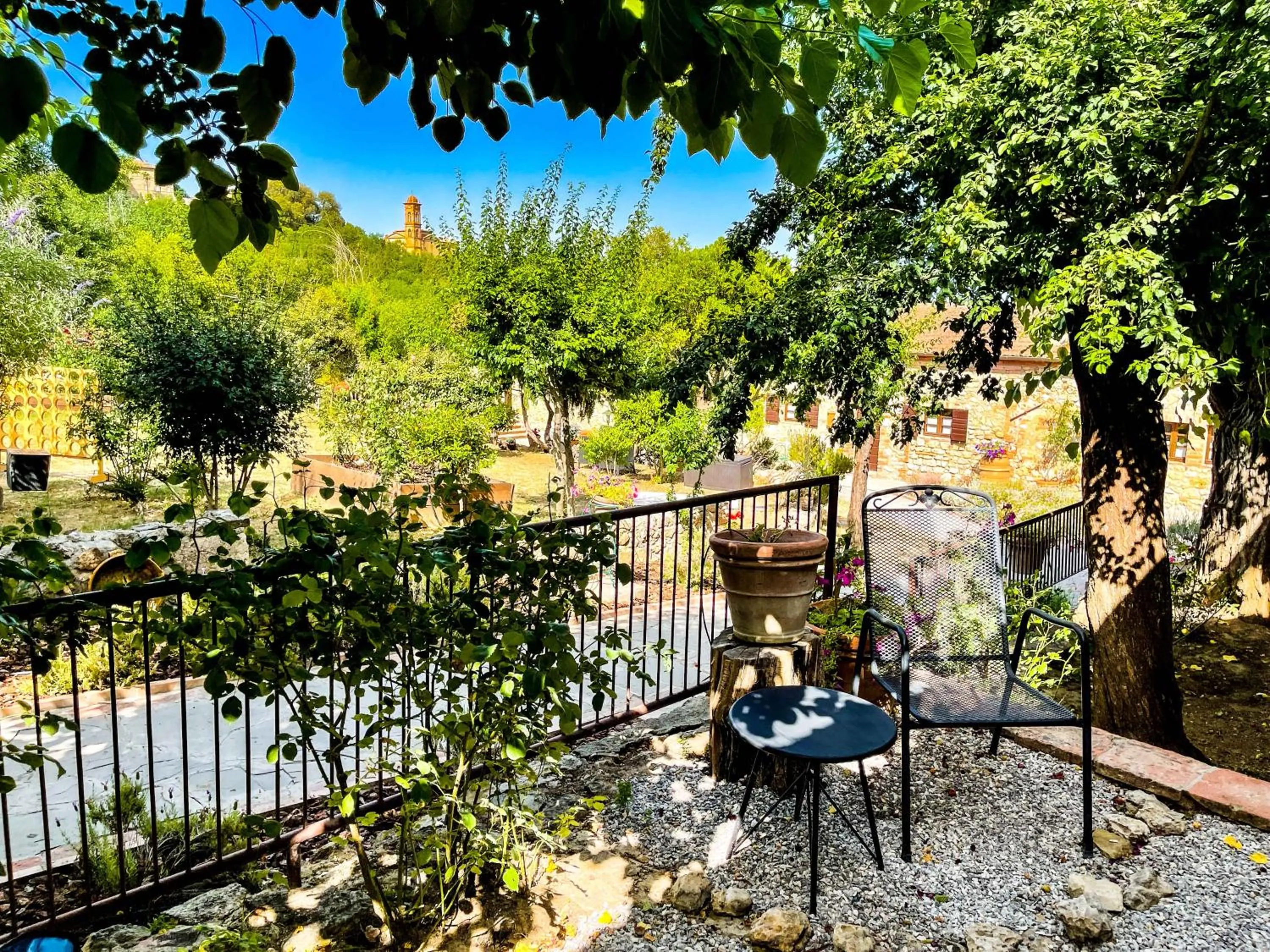 View (from property/room) in LaChiusa Tuscany