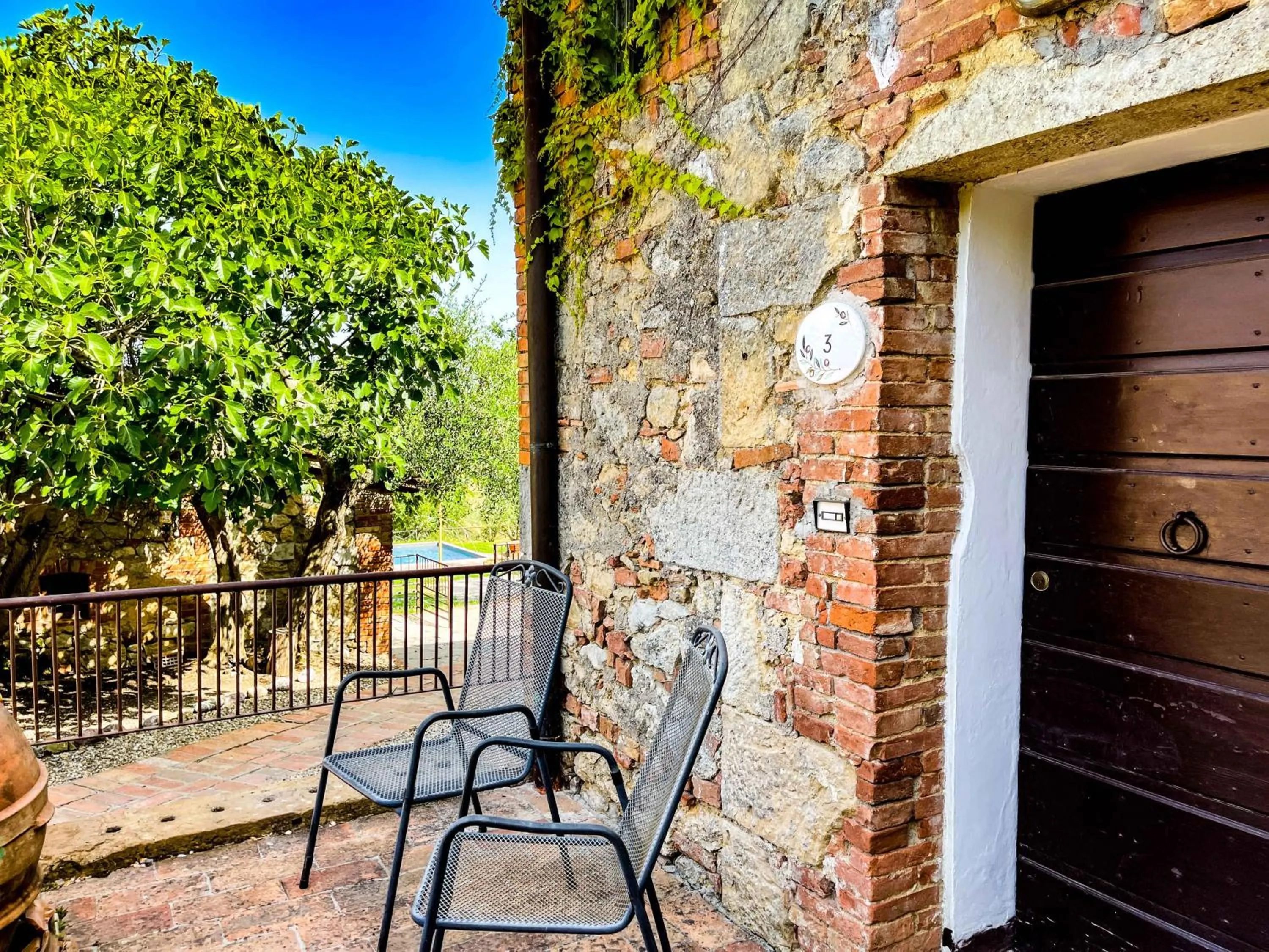 View (from property/room) in LaChiusa Tuscany