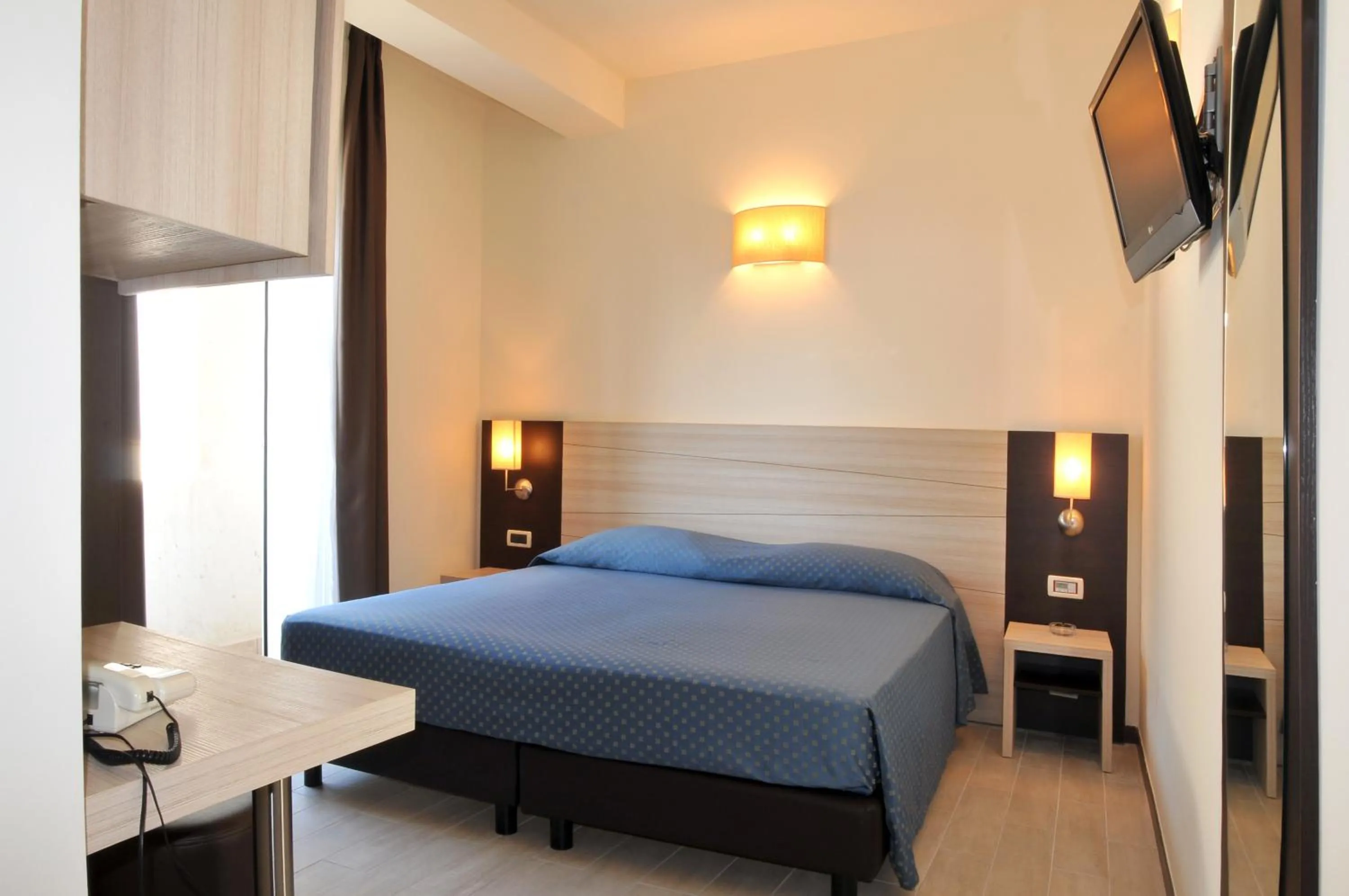 Bedroom, Bed in Morcavallo Hotel & Wellness