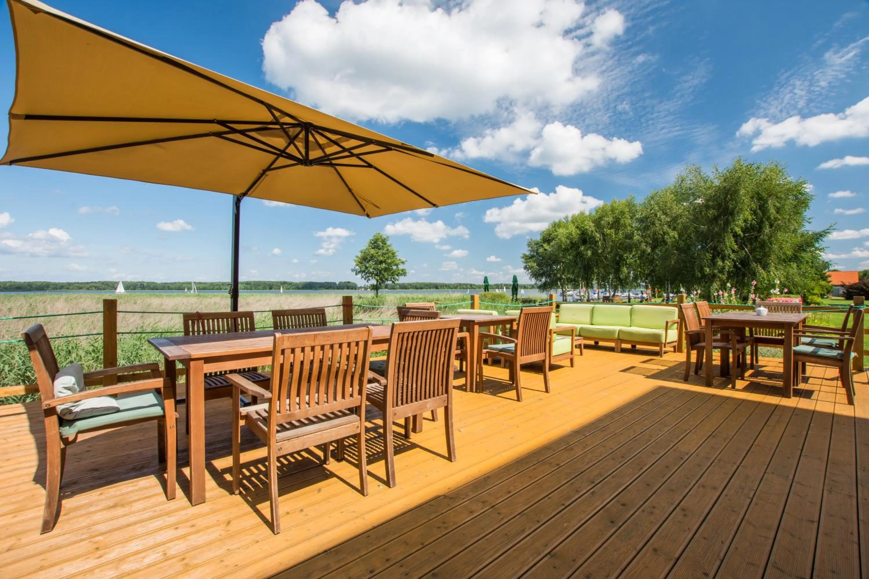 Patio in Hotel Joseph Conrad SPA & Wellness