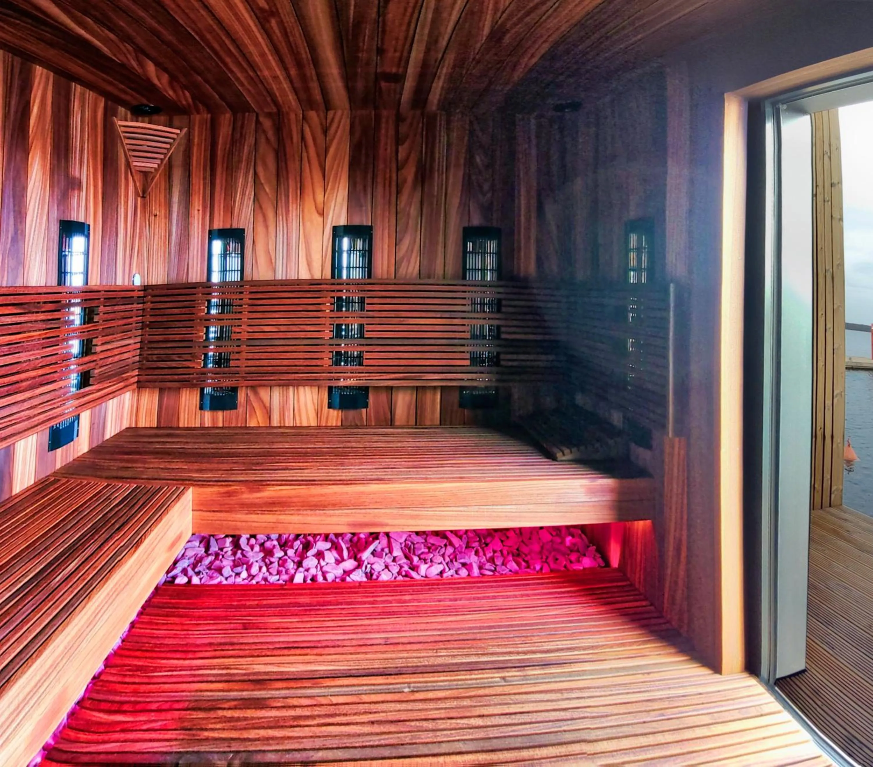 Sauna in Hotel Joseph Conrad SPA & Wellness