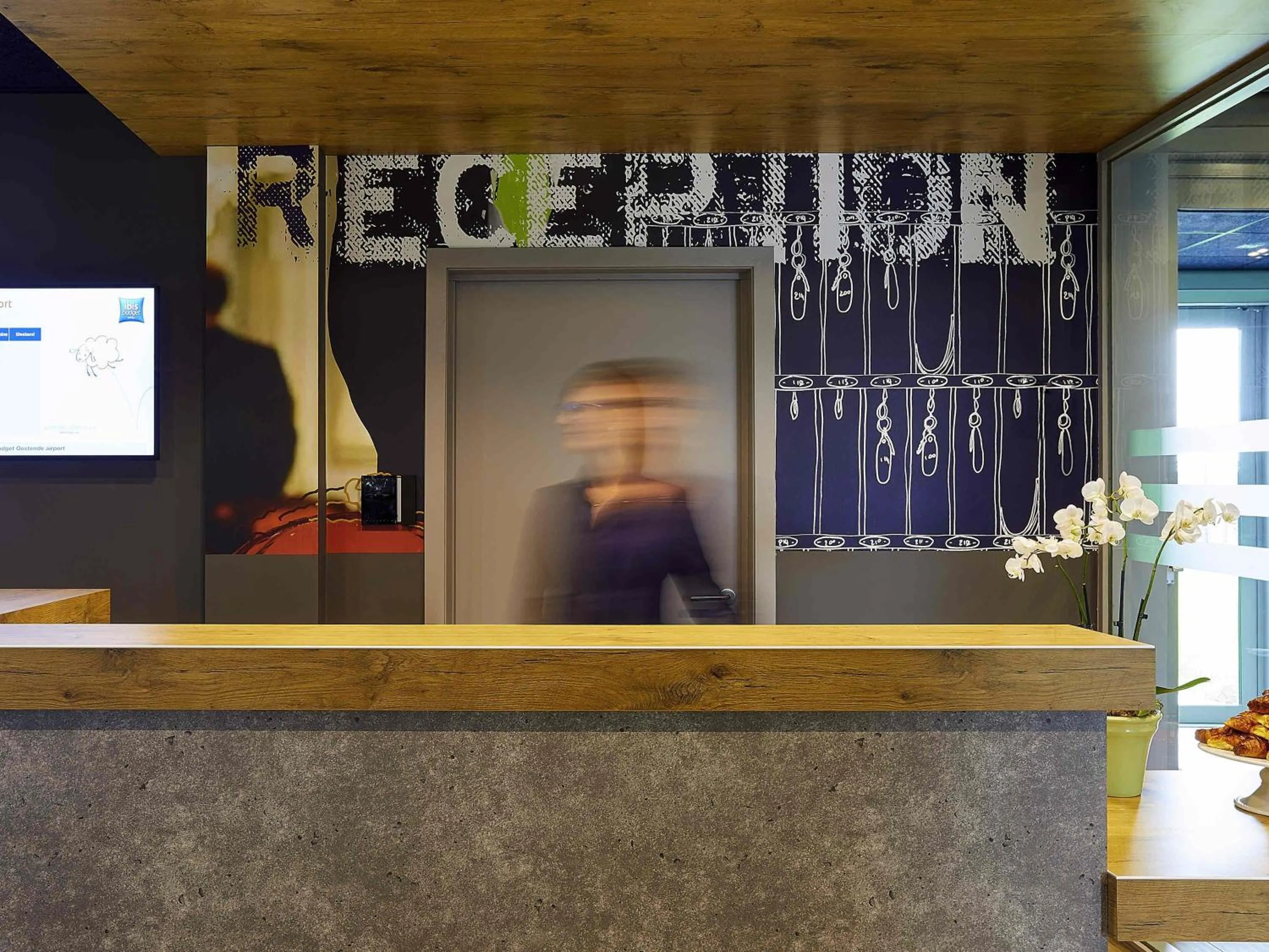 Property building in ibis budget Oostende Airport