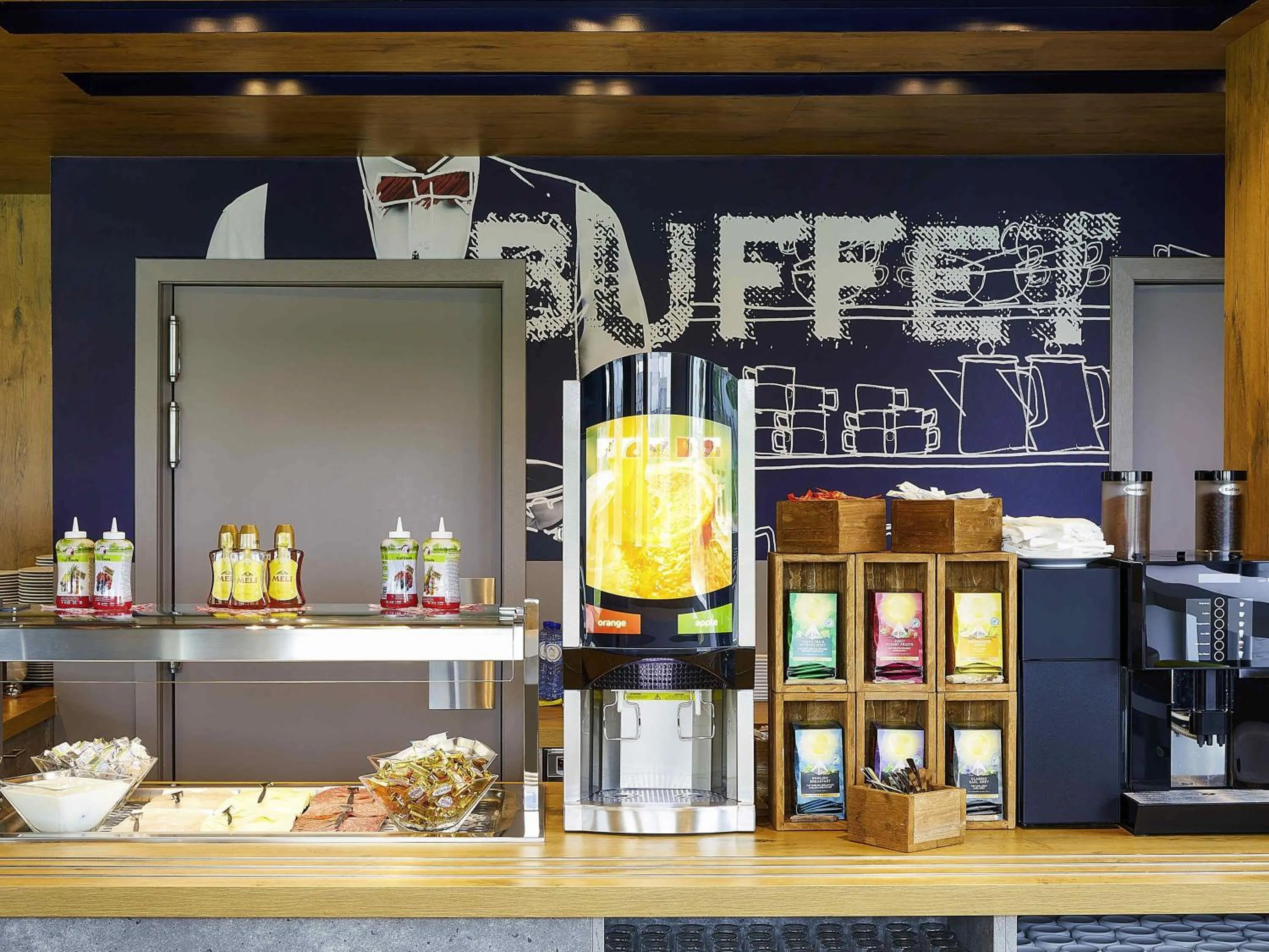 Breakfast in ibis budget Oostende Airport