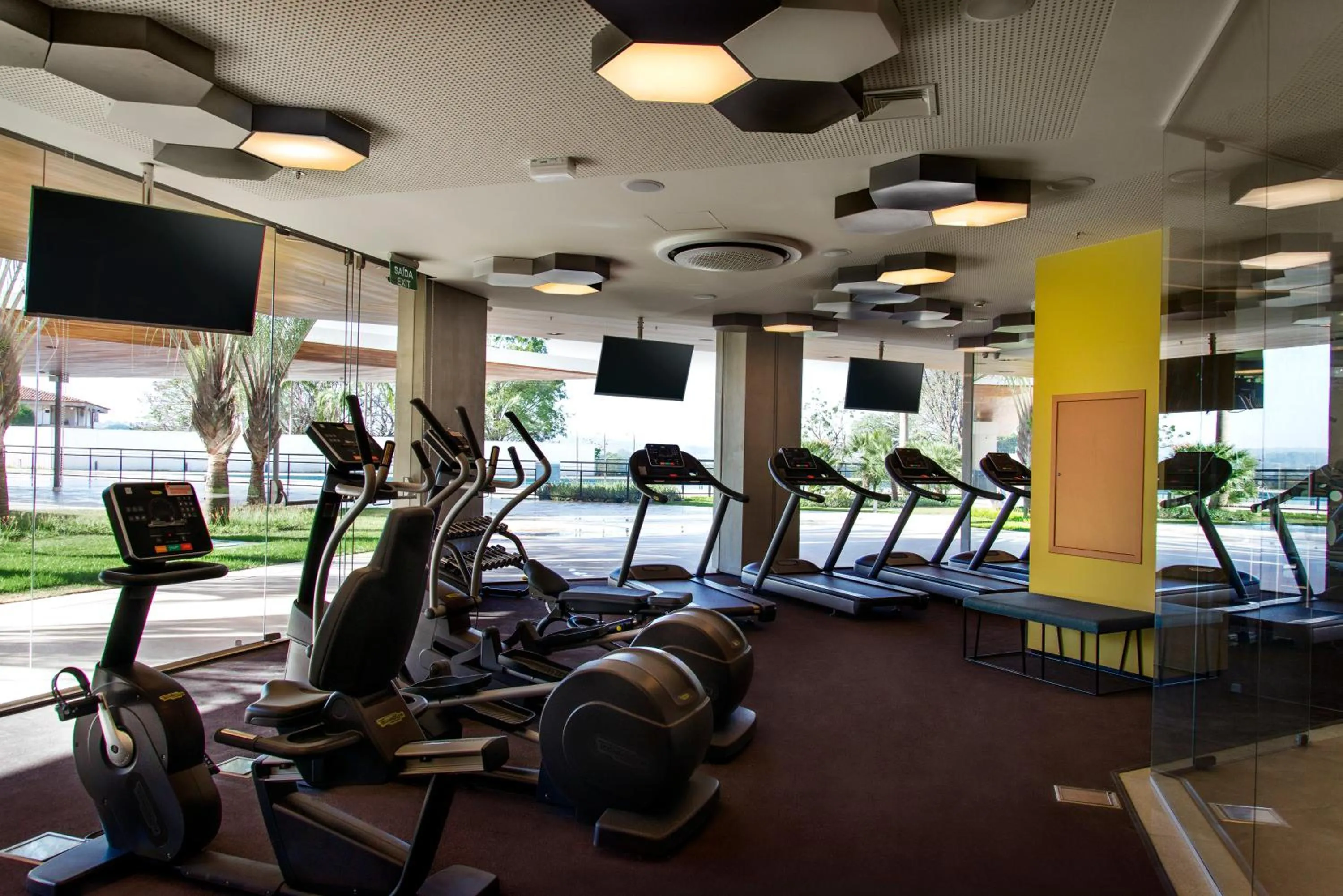 Fitness centre/facilities in Novotel Itu Terras de São José Golf & Resort