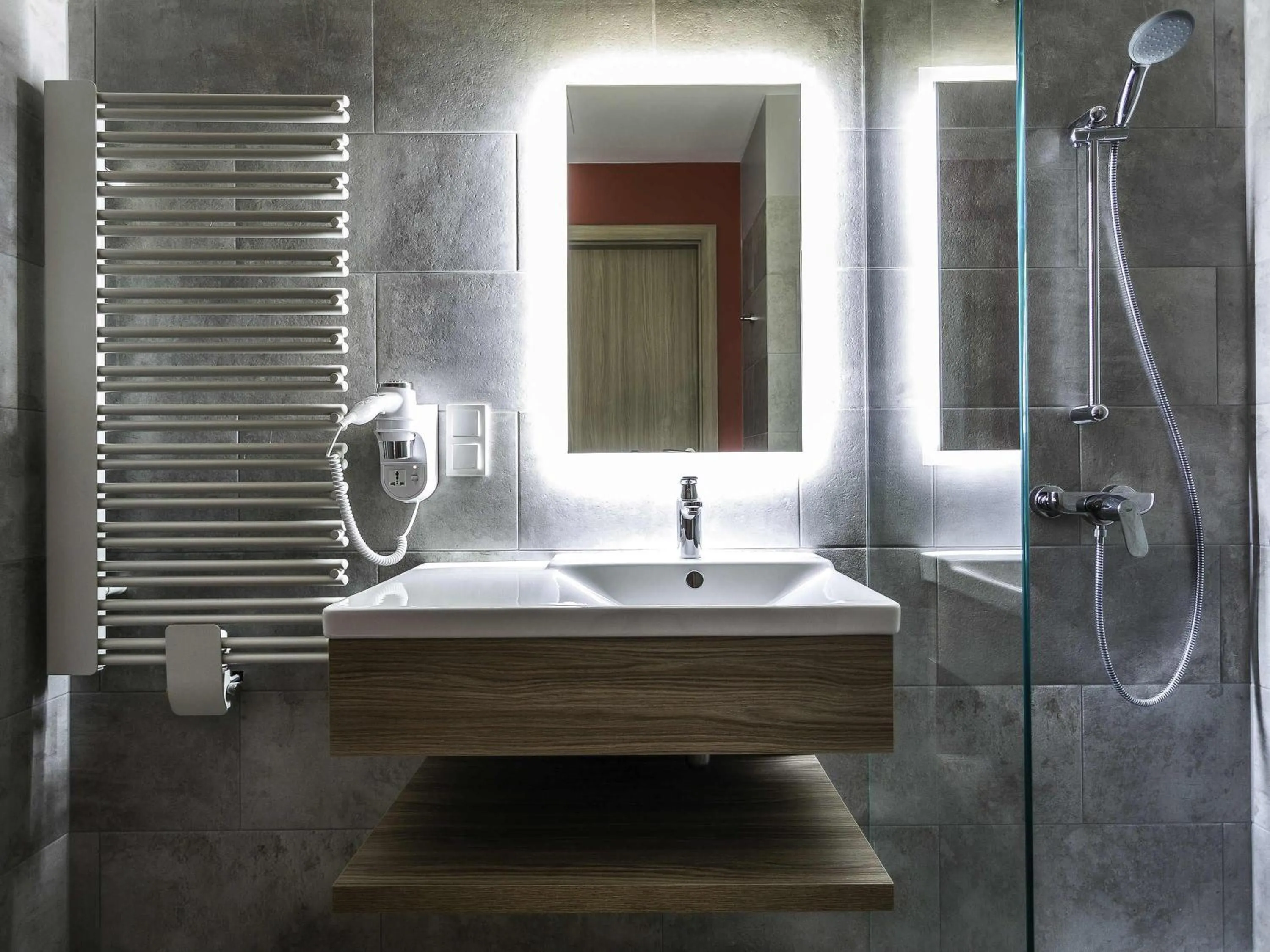 Bedroom in ibis Styles Warszawa City