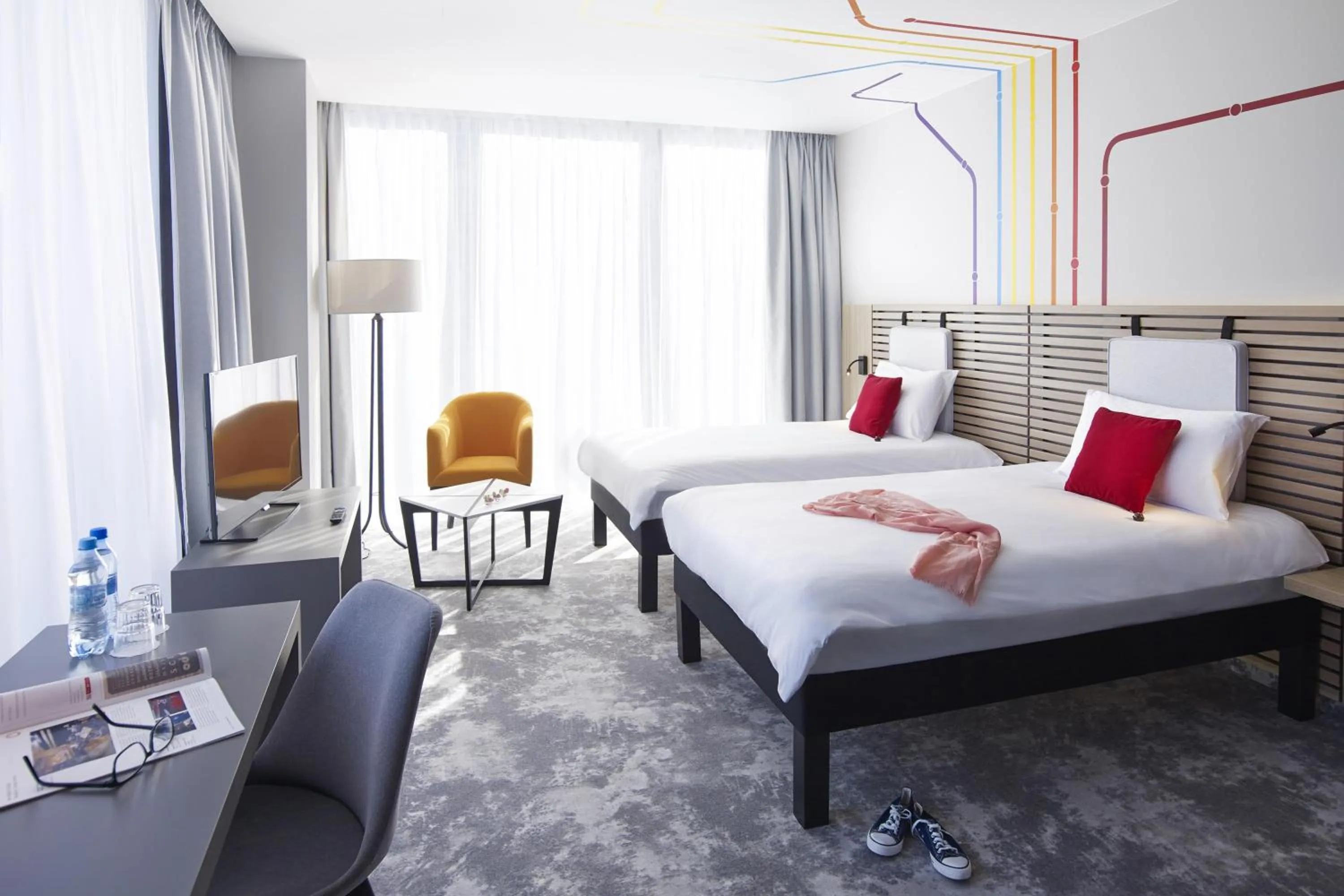 Bed in ibis Styles Warszawa City