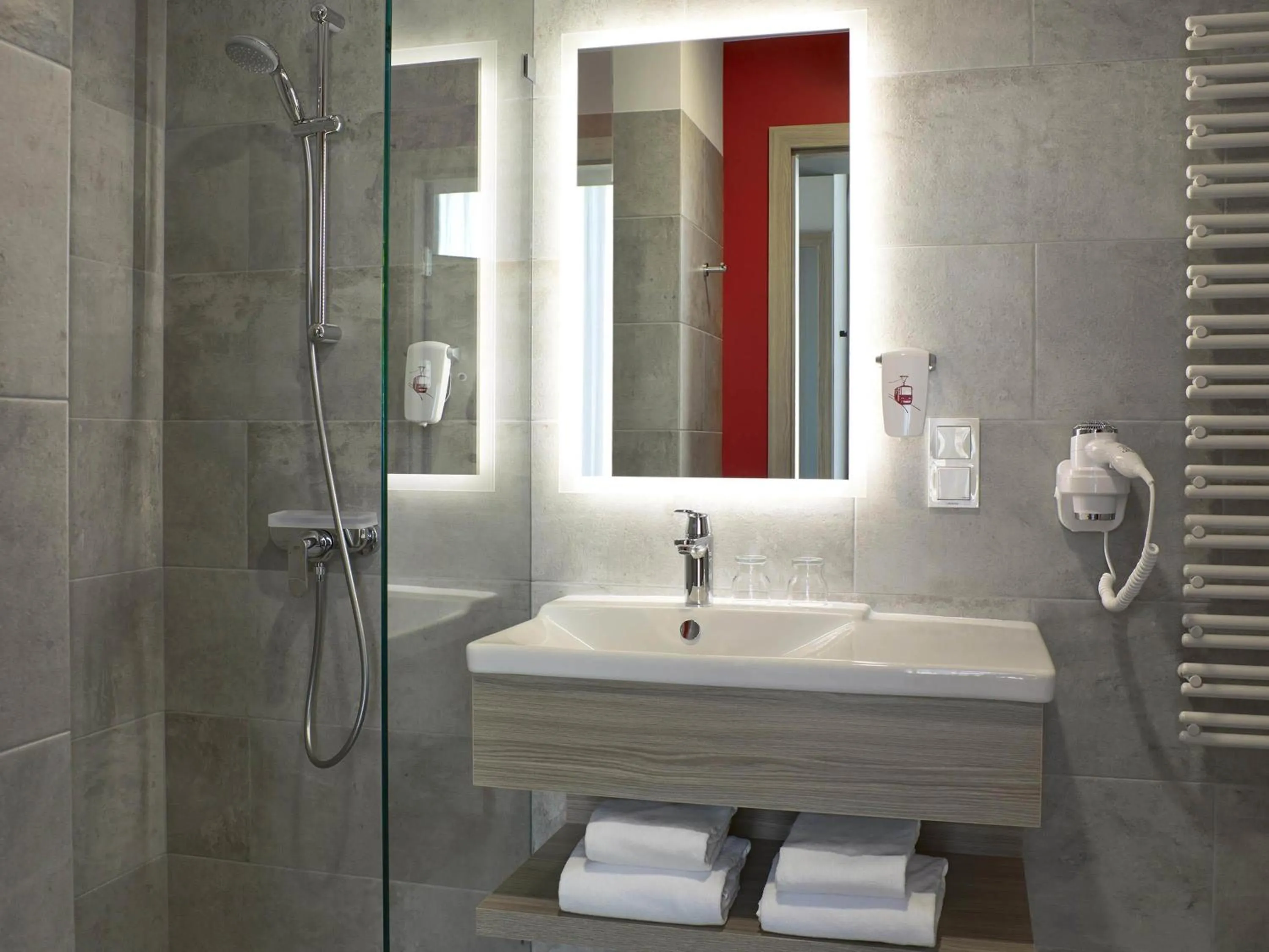 Bedroom in ibis Styles Warszawa City