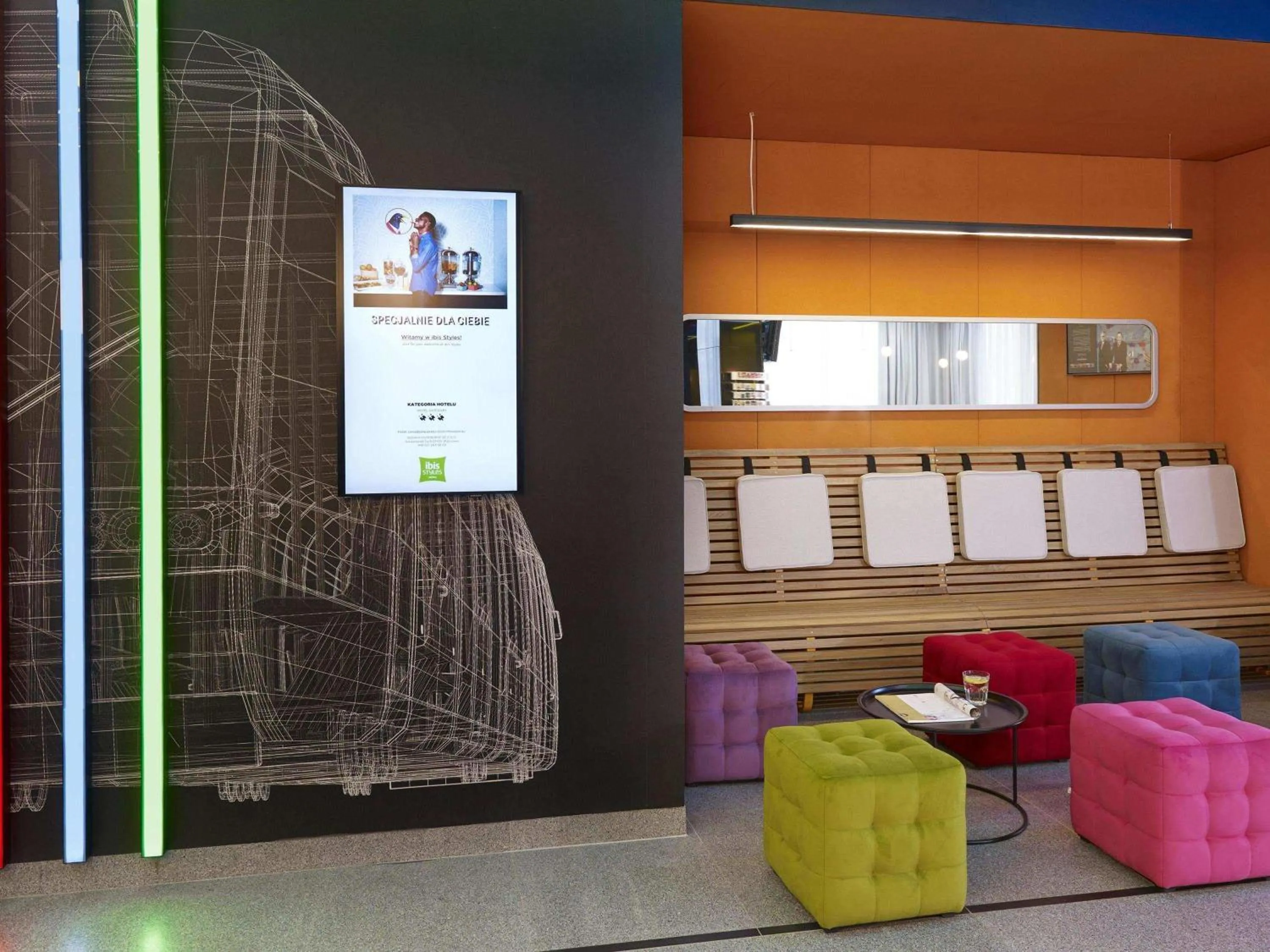 Property building in ibis Styles Warszawa City