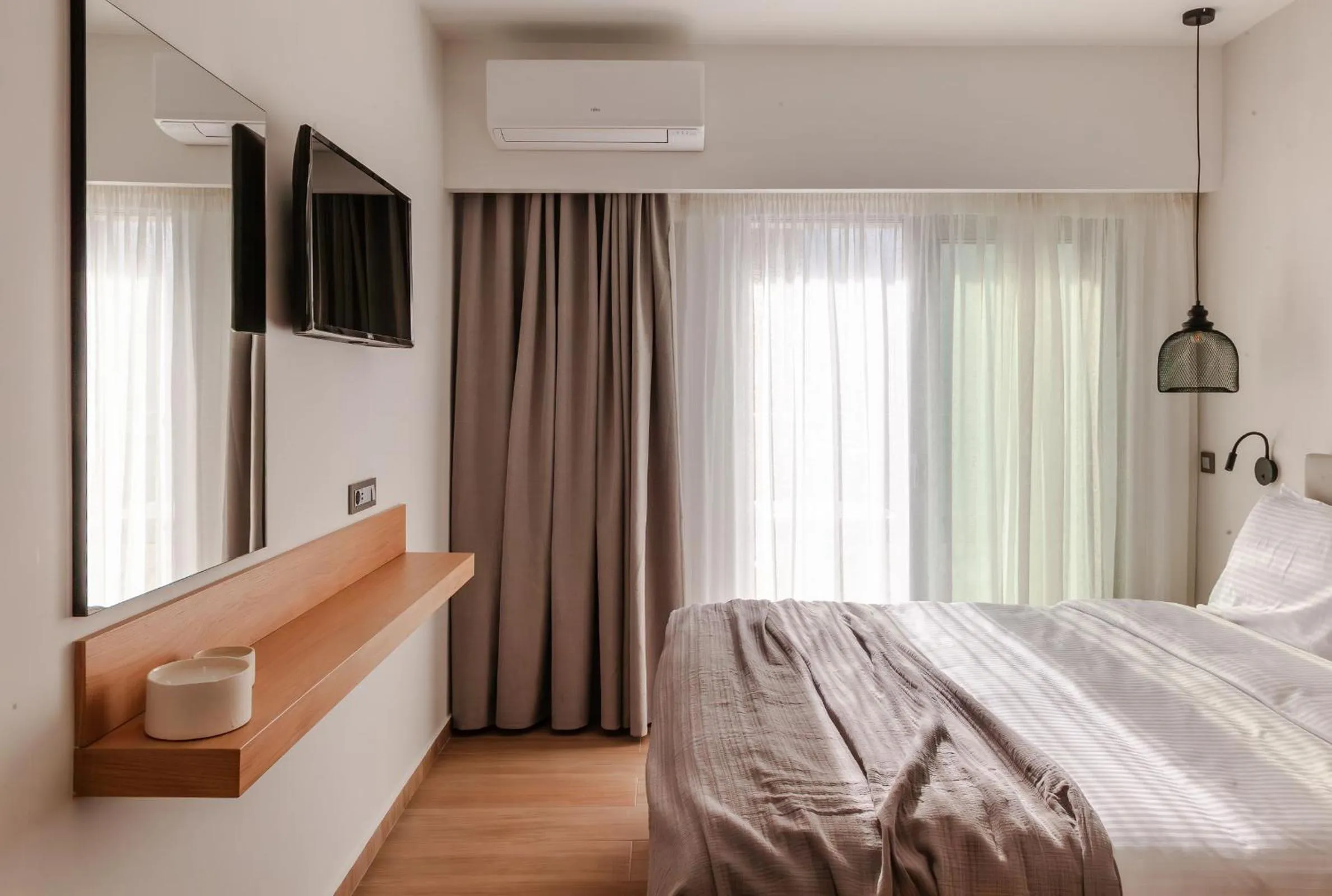 Bedroom in Batis Beach Hotel