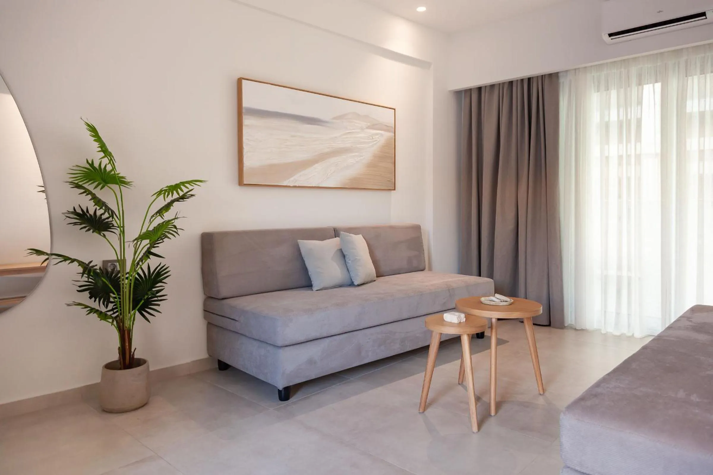 Seating area in Batis Beach Hotel