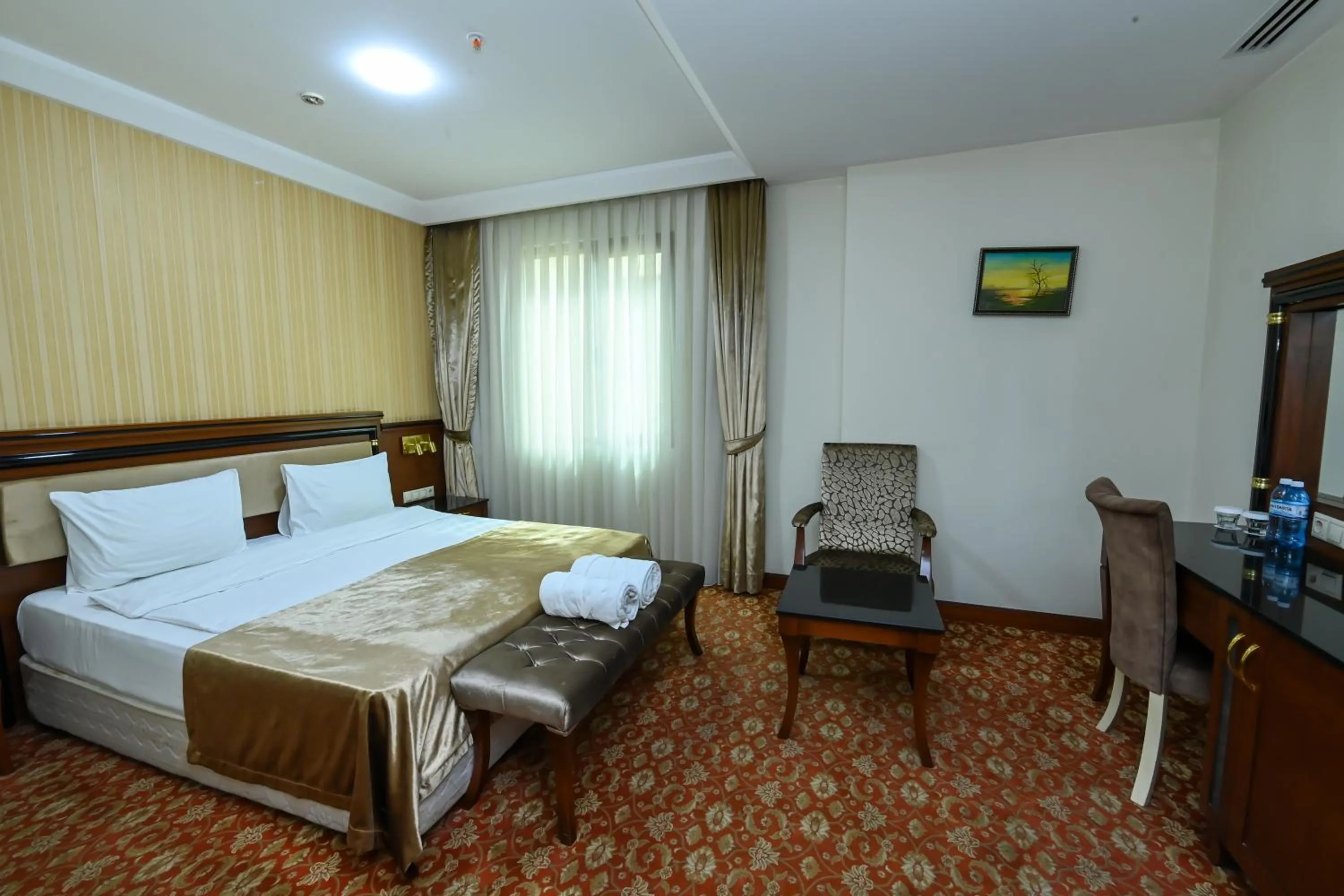 Bed in Atropat Old City Hotel