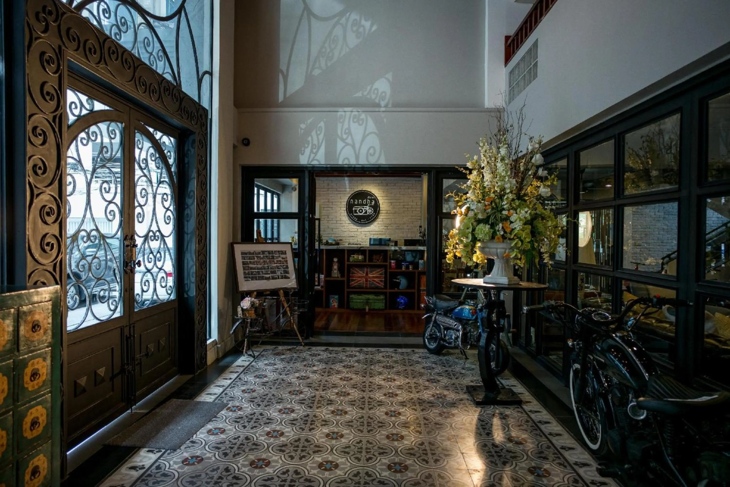 On site in Nandha Hotel