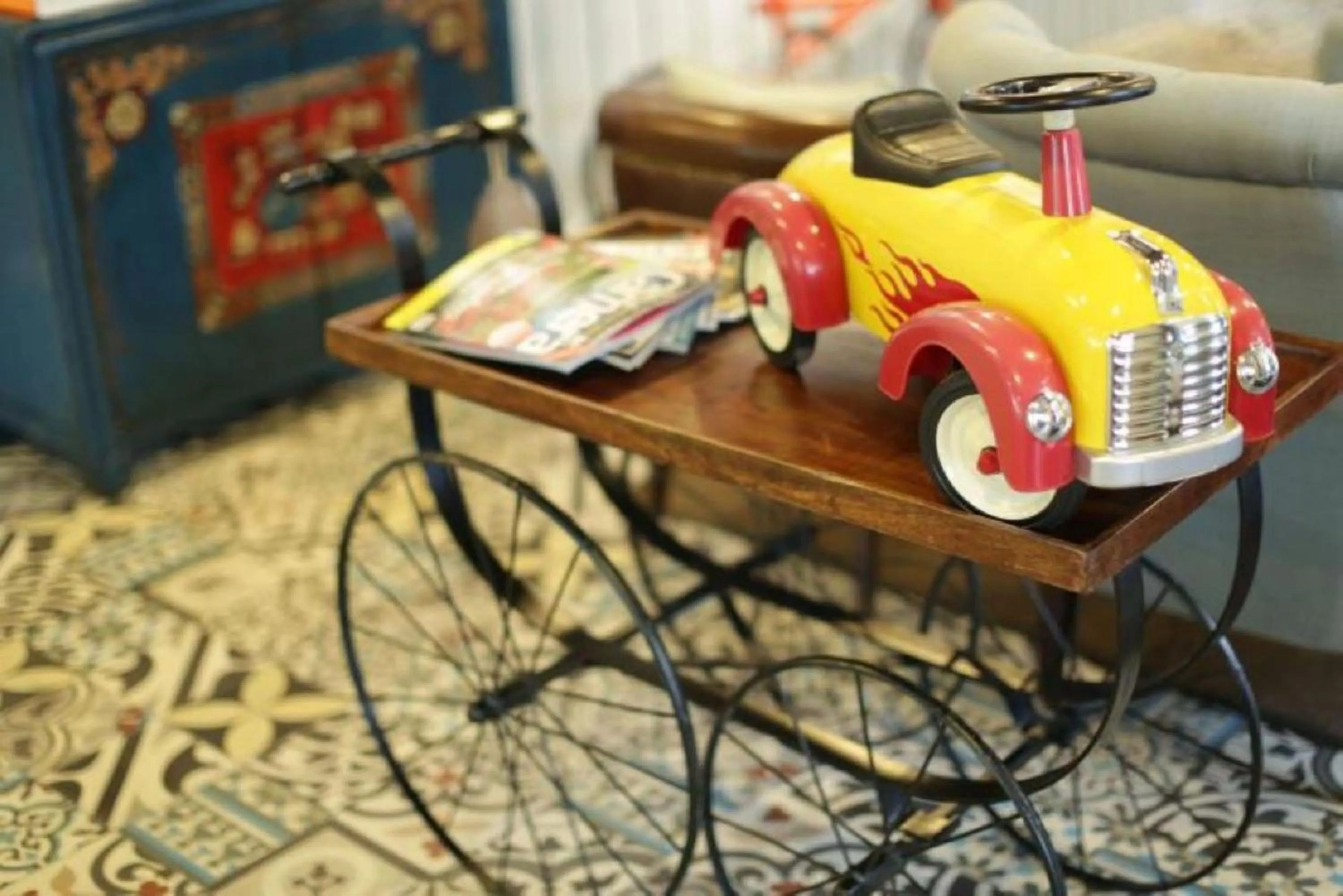 Lobby or reception in Nandha Hotel