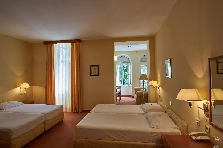 Bed in Hotel Vila Ružica- glavna zgrada i depandanse