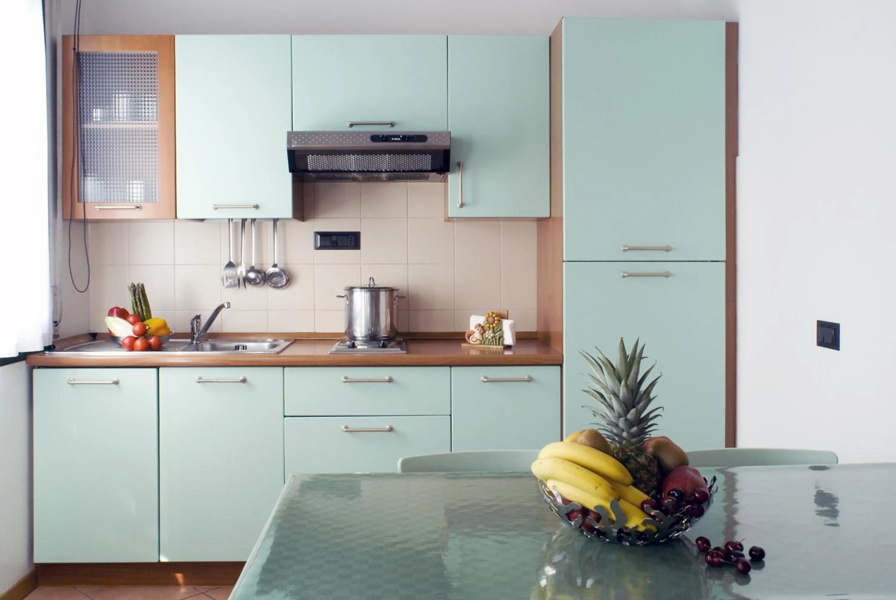 Kitchen or kitchenette in Casa Temporanea