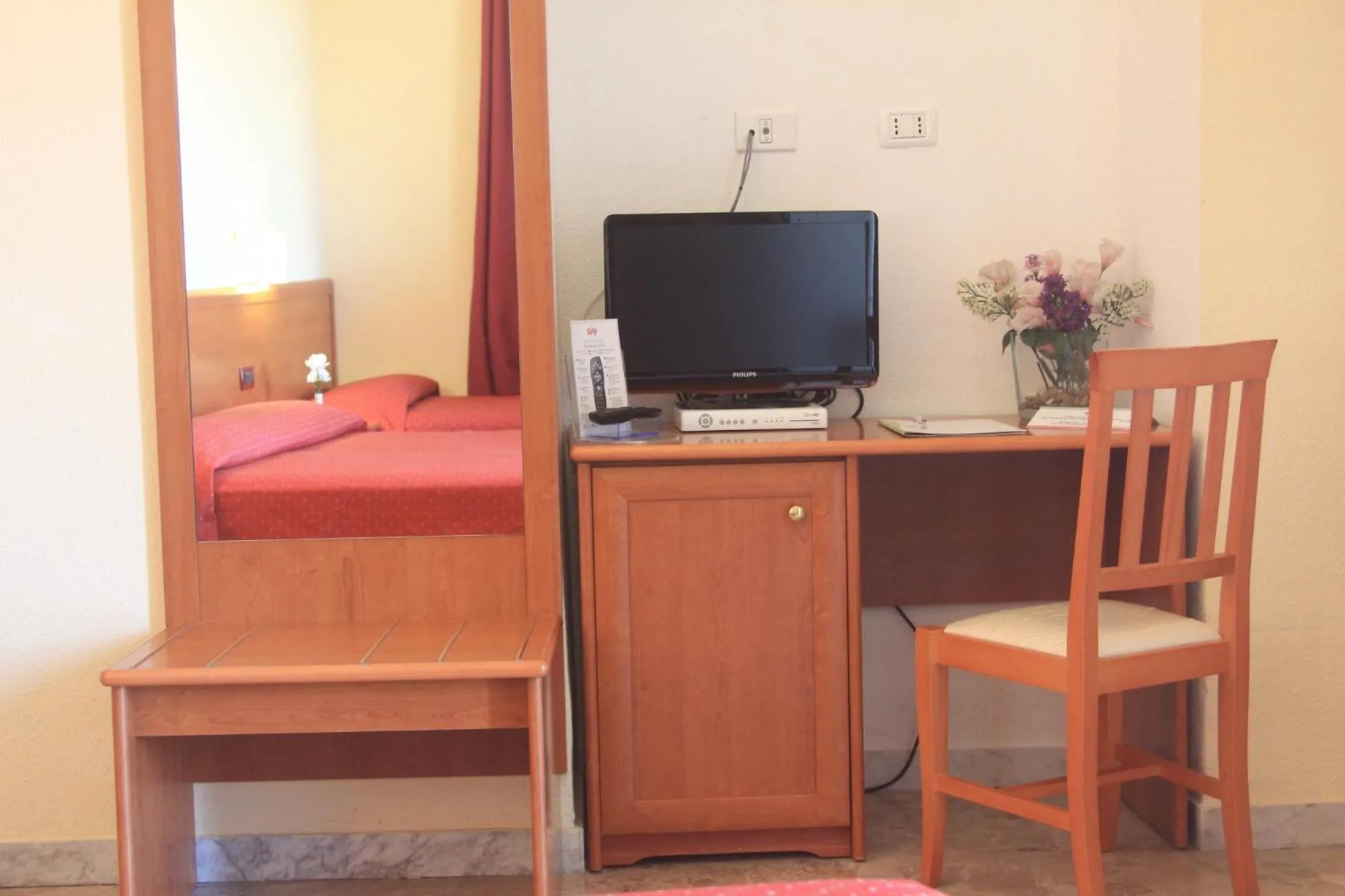 Decorative detail, TV/Entertainment Center in Hotel Miramare