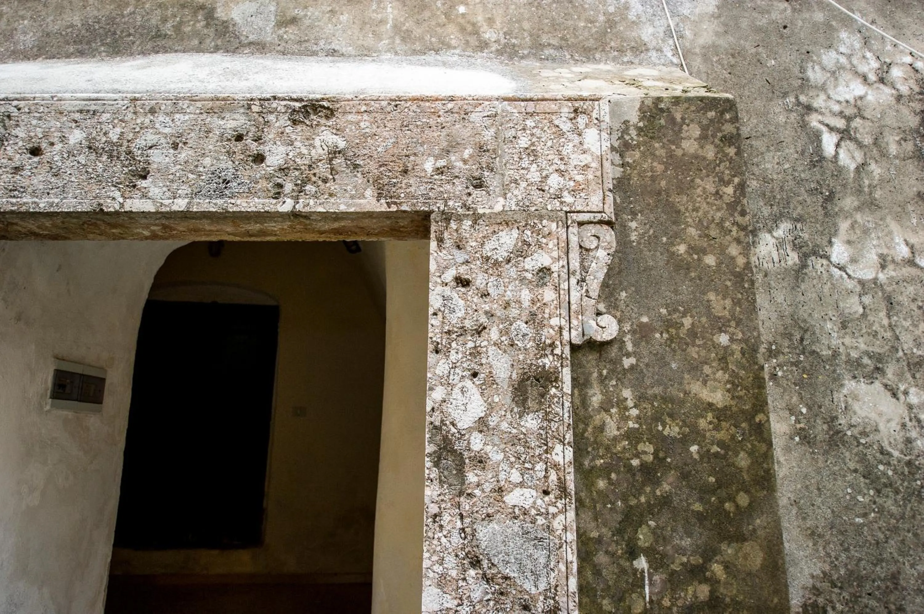 Decorative detail in Hotel Miramare
