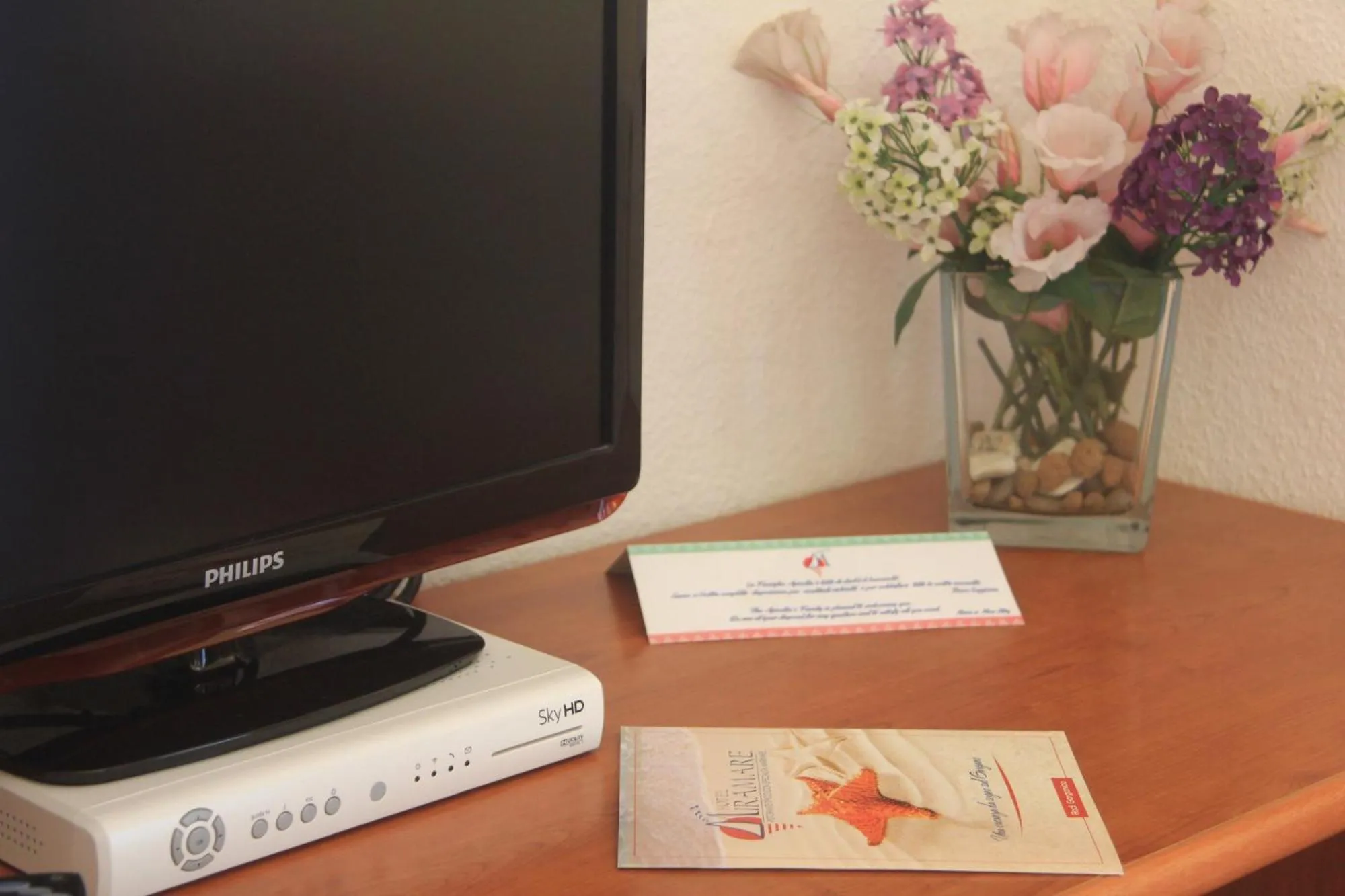 Decorative detail, TV/Entertainment Center in Hotel Miramare